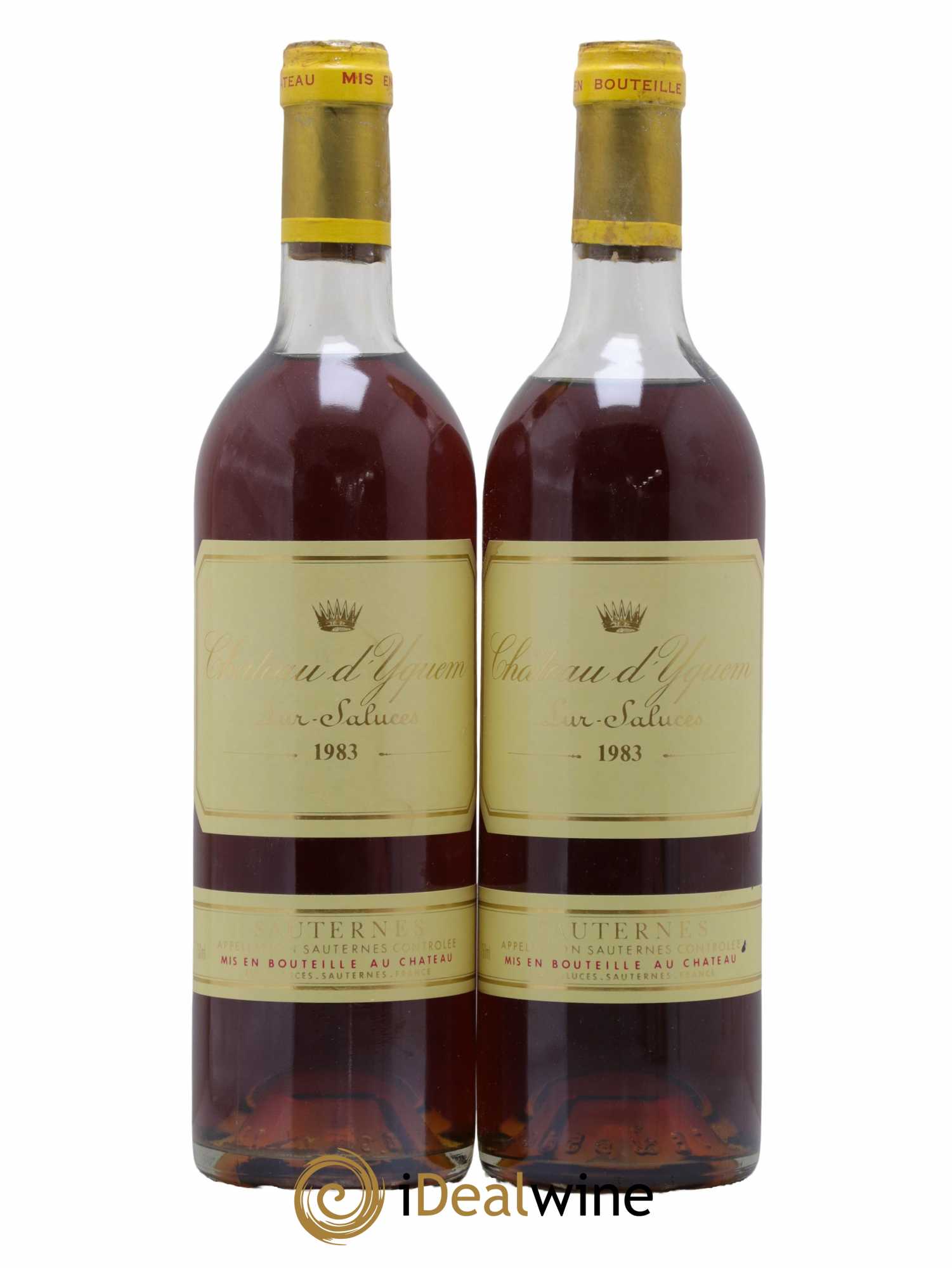 Château d' Yquem 1er Cru Classé Supérieur 1983 - Lotto di 2 bottiglie - 0