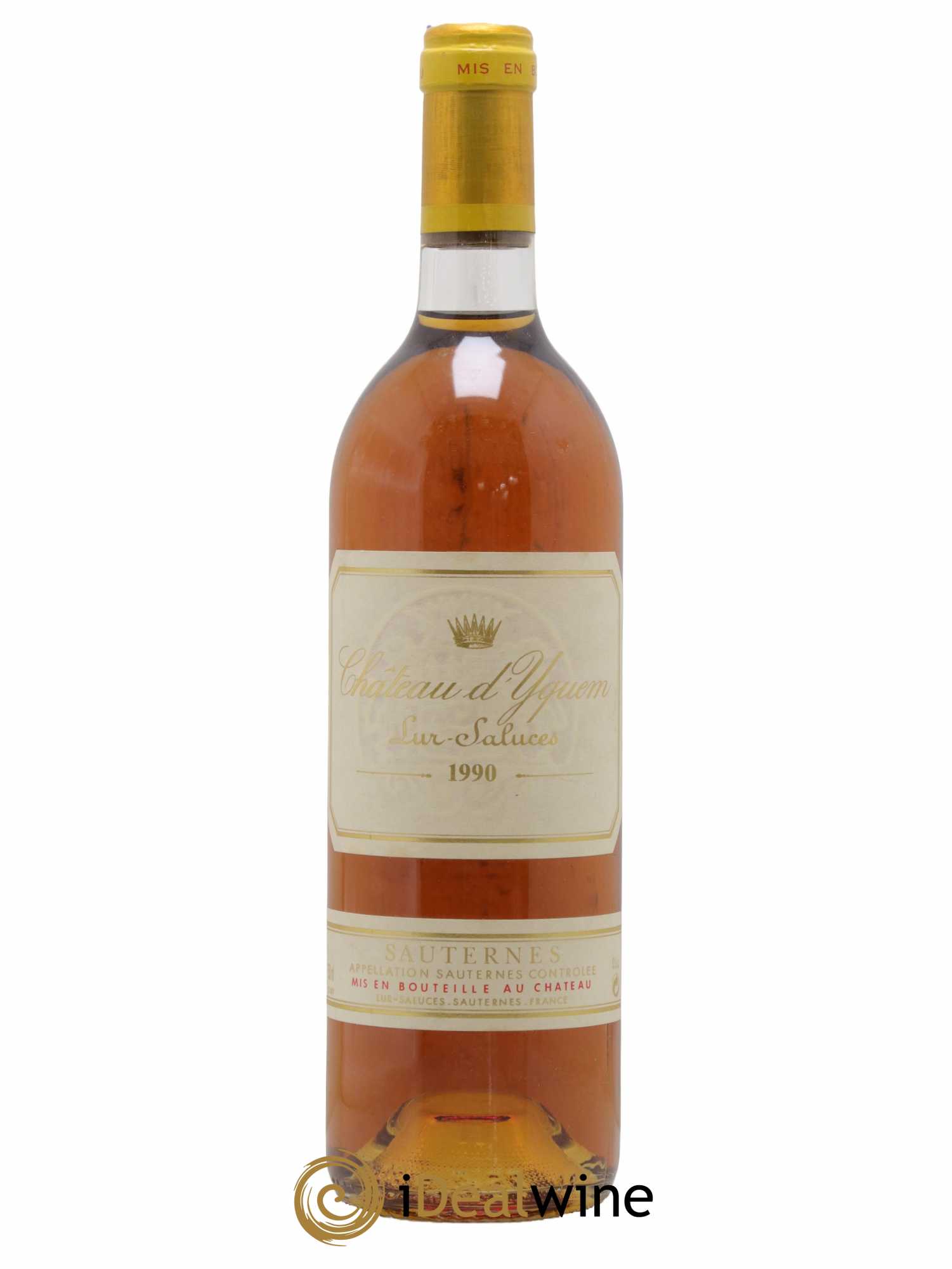 Château d' Yquem 1er Cru Classé Supérieur 1990 - Lotto di 1 bottiglia - 0