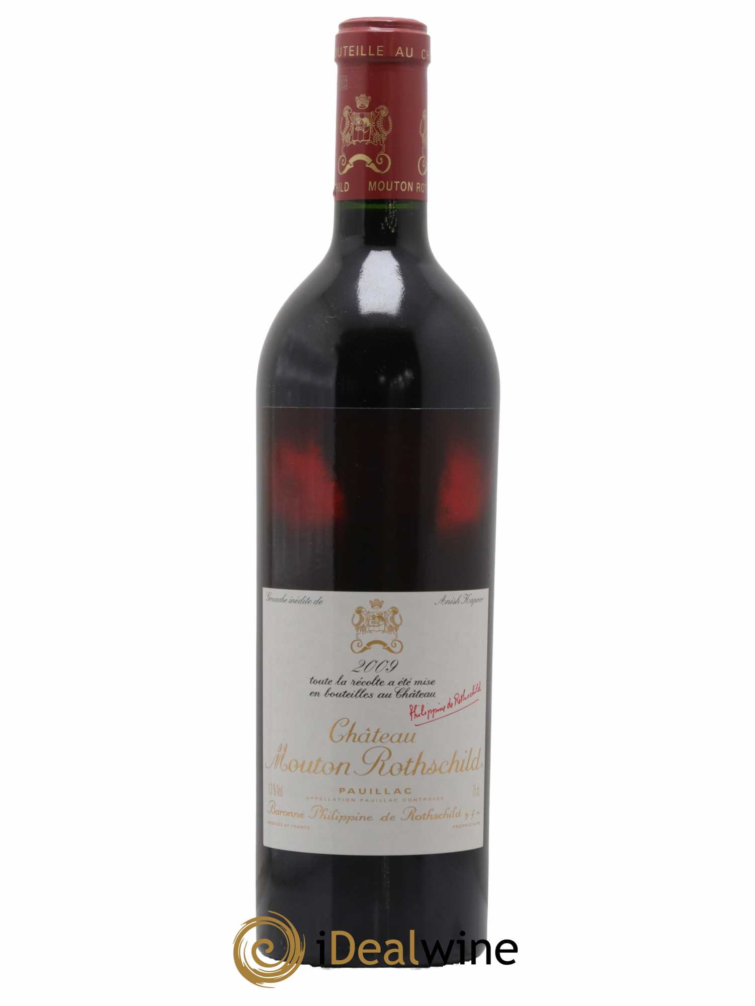 Château Mouton Rothschild 1er Grand Cru Classé 2009 - Lot de 1 bouteille - 0