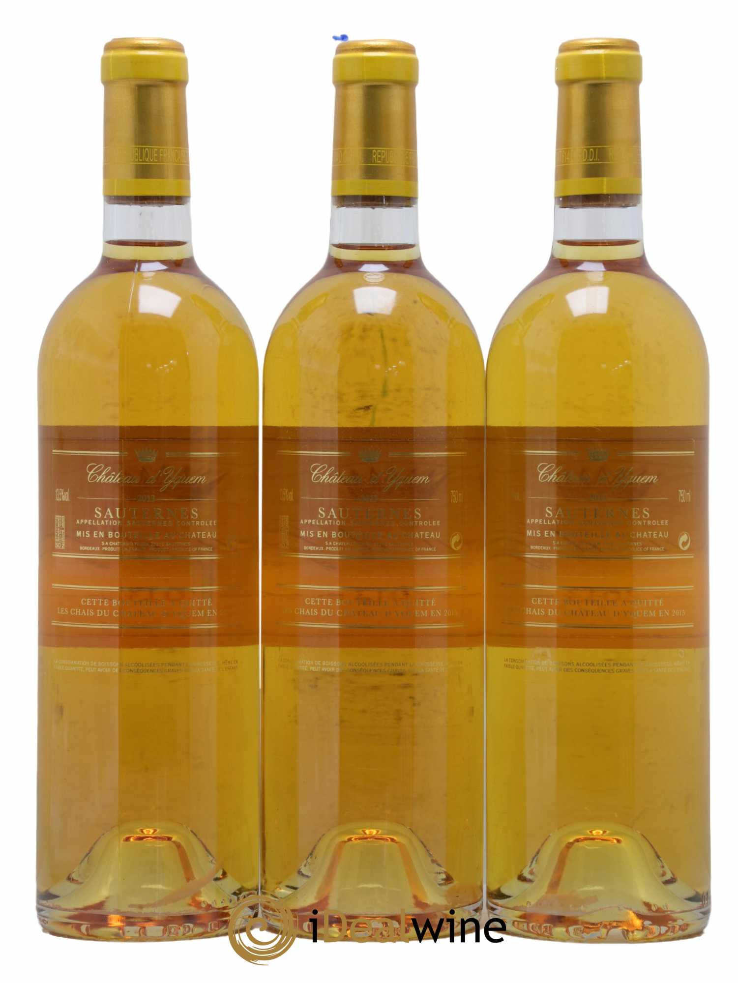 Château d' Yquem 1er Cru Classé Supérieur 2013 - Lotto di 3 bottiglie - 1