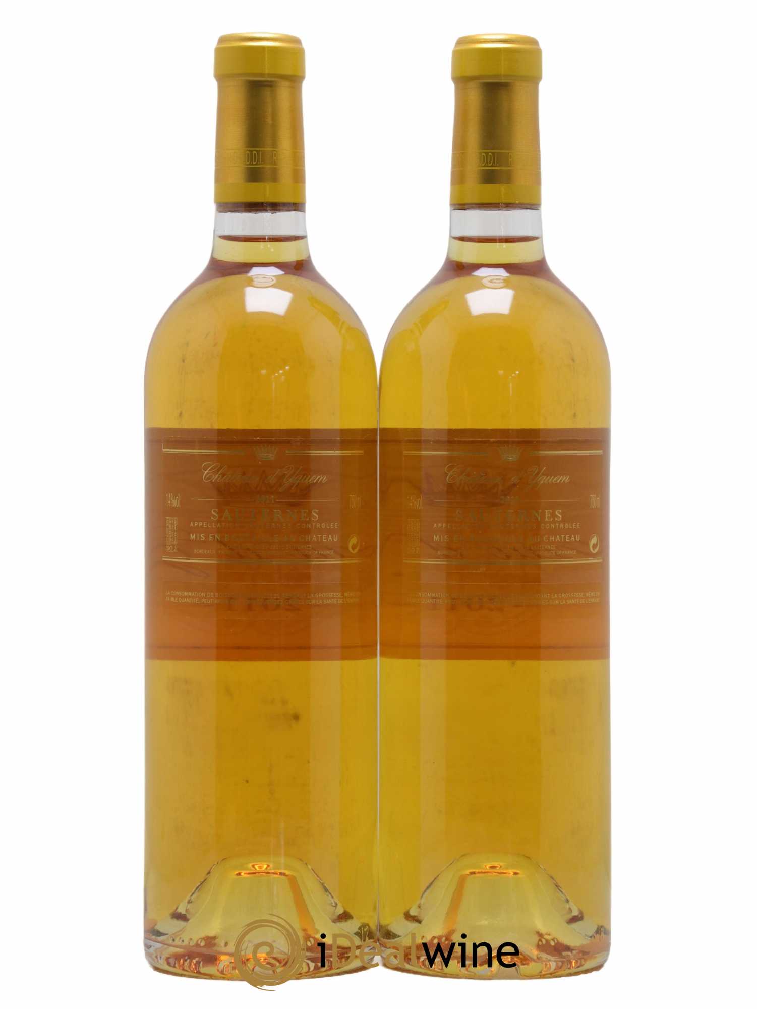 Château d' Yquem 1er Cru Classé Supérieur 2011 - Lotto di 2 bottiglie - 1