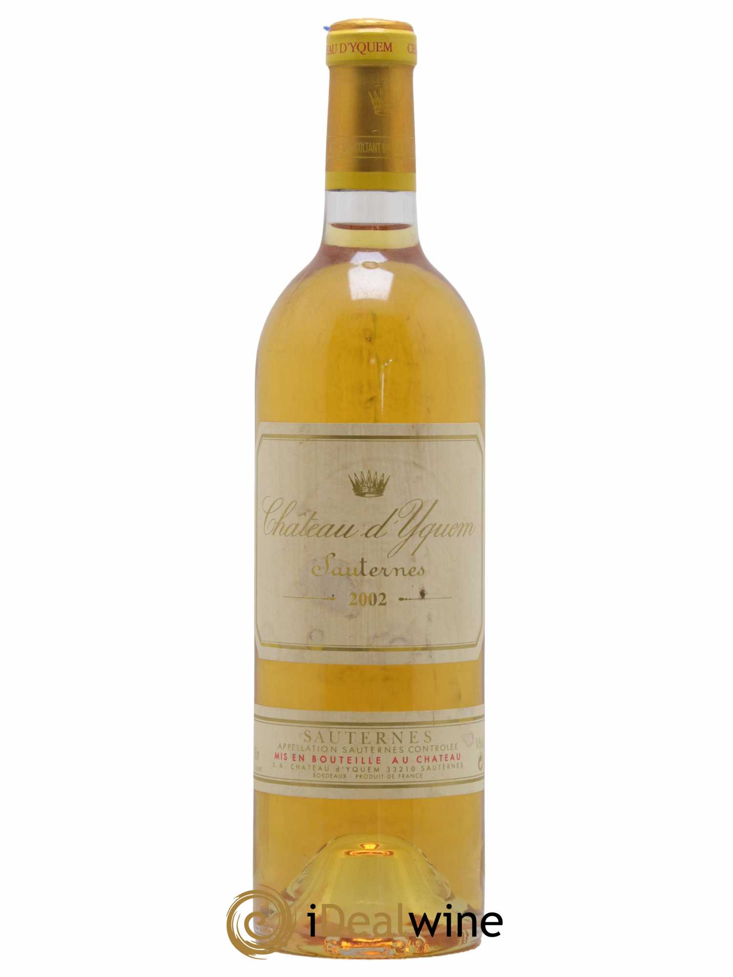 Château d' Yquem 1er Cru Classé Supérieur 2002 - Lot de 1 bouteille - 0