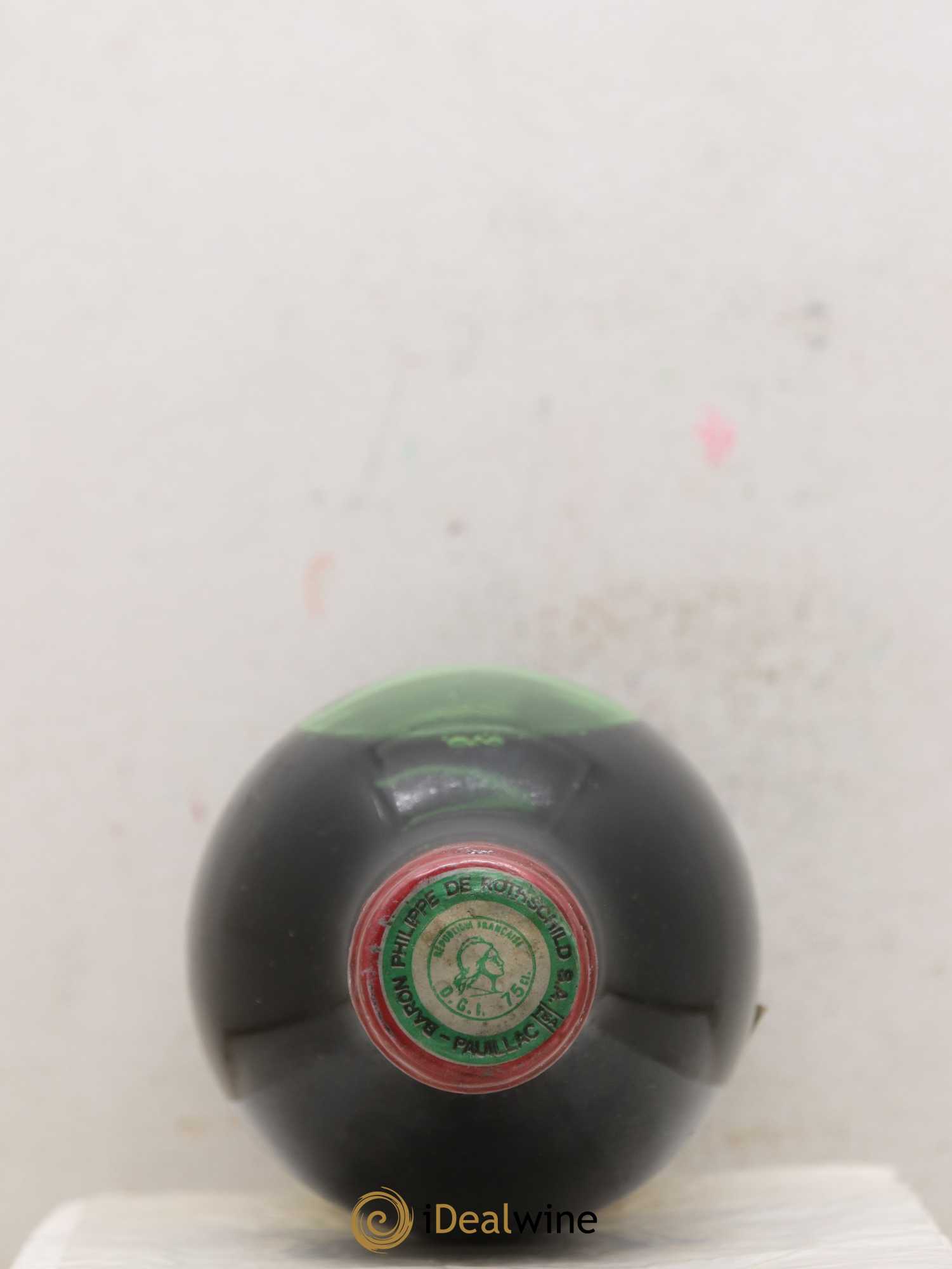 Château Mouton Rothschild 1er Grand Cru Classé 1976 - Lot de 1 bouteille - 1