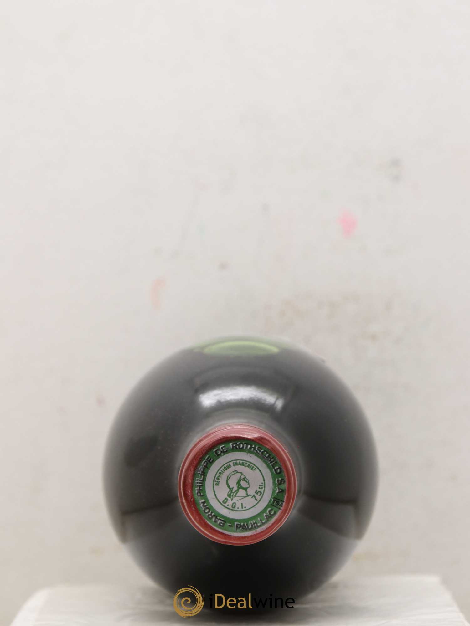Château Mouton Rothschild 1er Grand Cru Classé 1980 - Lot de 1 bouteille - 1
