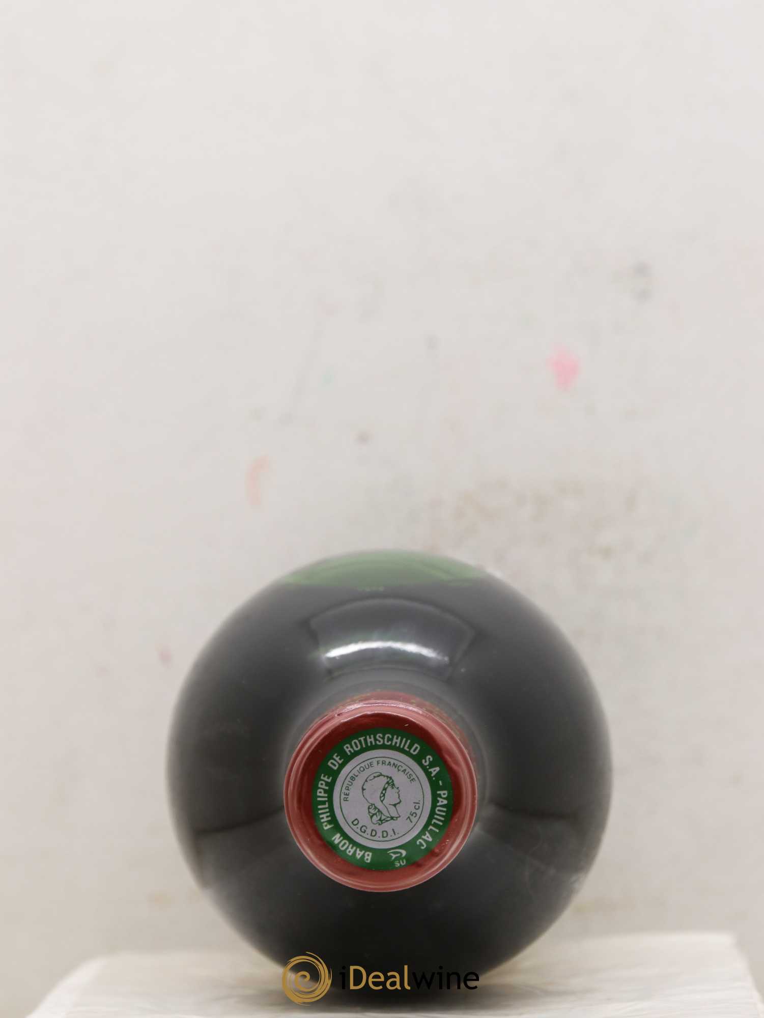 Château Mouton Rothschild 1er Grand Cru Classé 1987 - Lot de 1 bouteille - 1