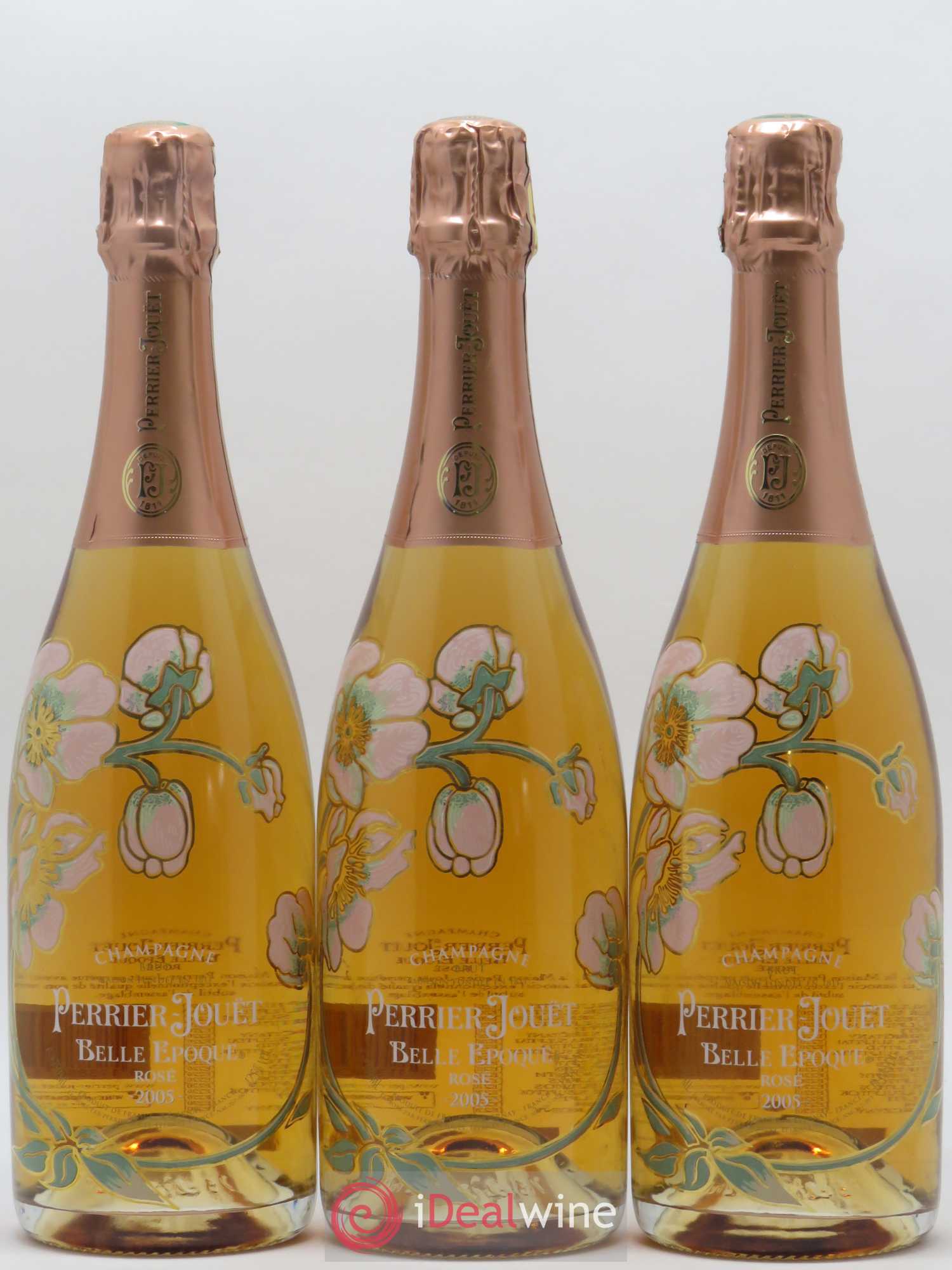 Cuvée Belle Epoque Perrier-Jouët 2005 - Lot de 3 bouteilles - 0
