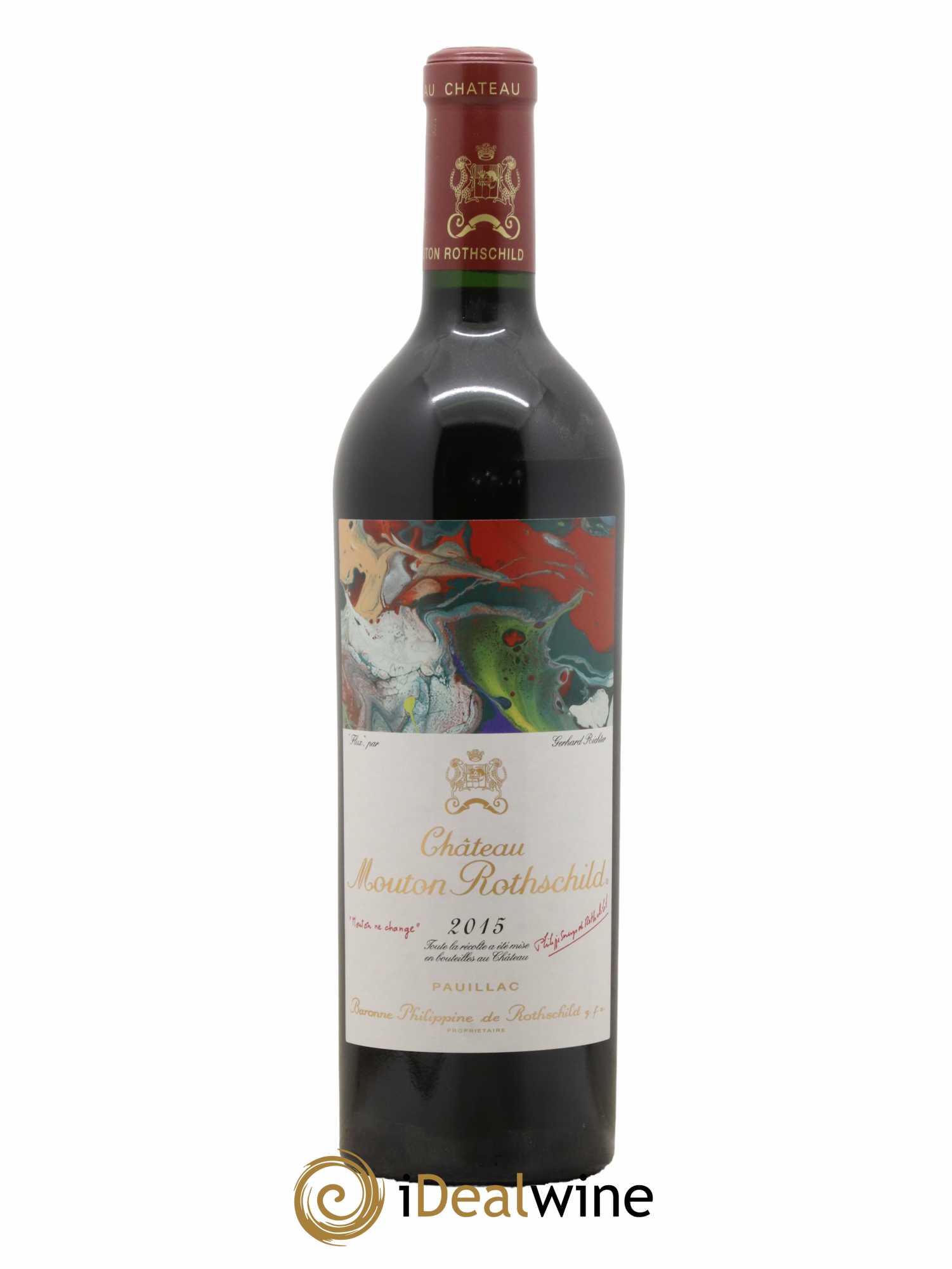 Château Mouton Rothschild 1er Grand Cru Classé 2015 - Lot de 1 bouteille - 0