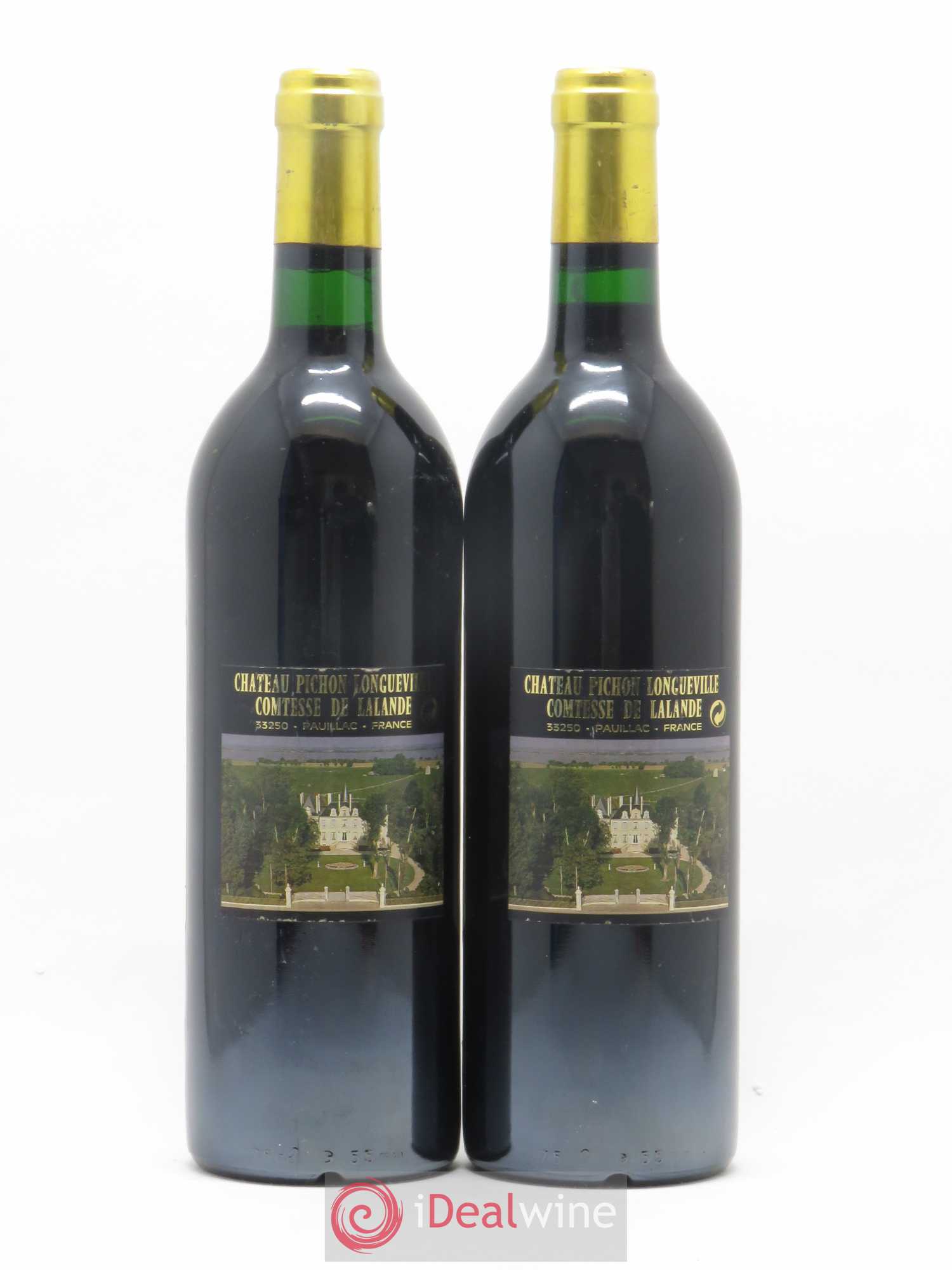 Château Pichon Longueville Comtesse de Lalande 2ème Grand Cru Classé 1989 - Lot de 2 bouteilles - 1