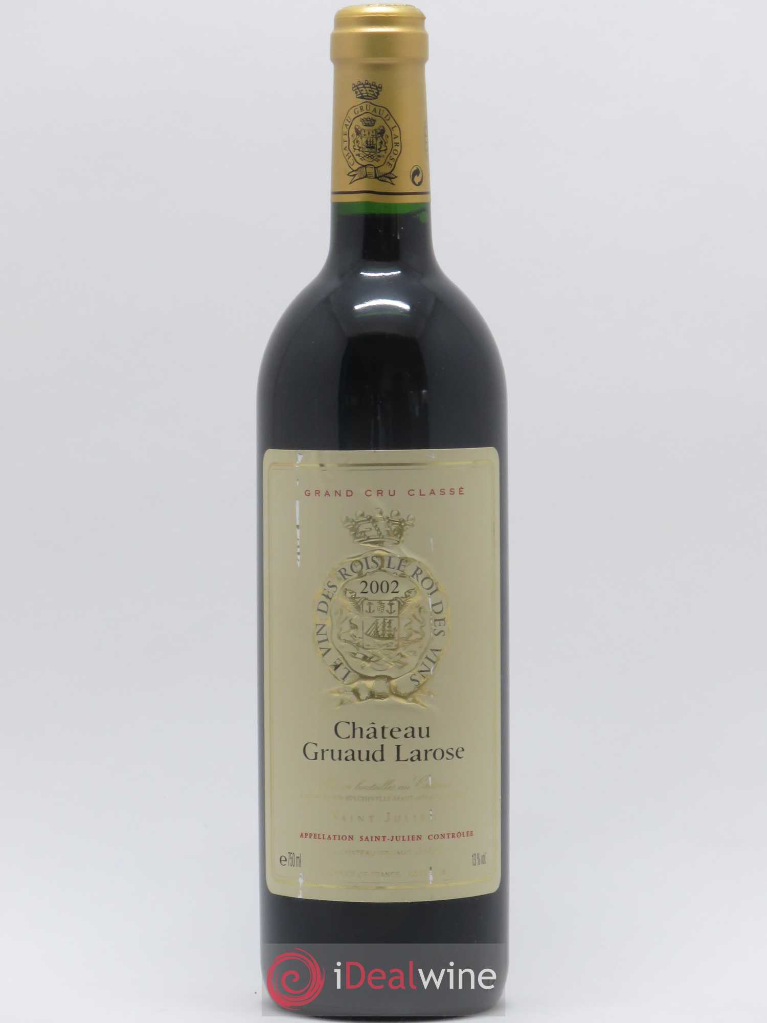 Château Gruaud Larose 2ème Grand Cru Classé 2002 - Lot de 1 bouteille - 0