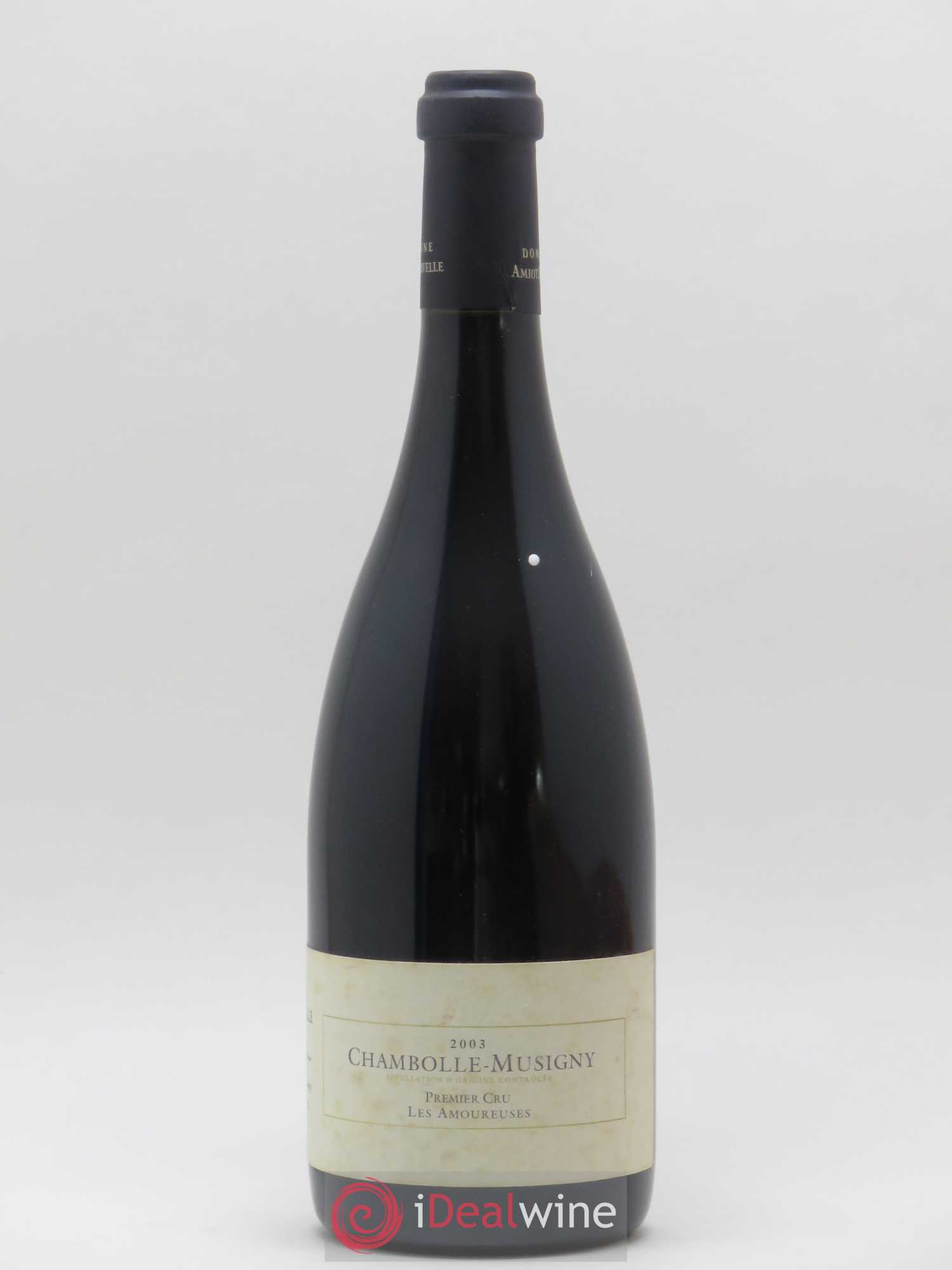 Chambolle-Musigny 1er Cru Les Amoureuses Amiot-Servelle 2003 - Lot de 1 bouteille - 0