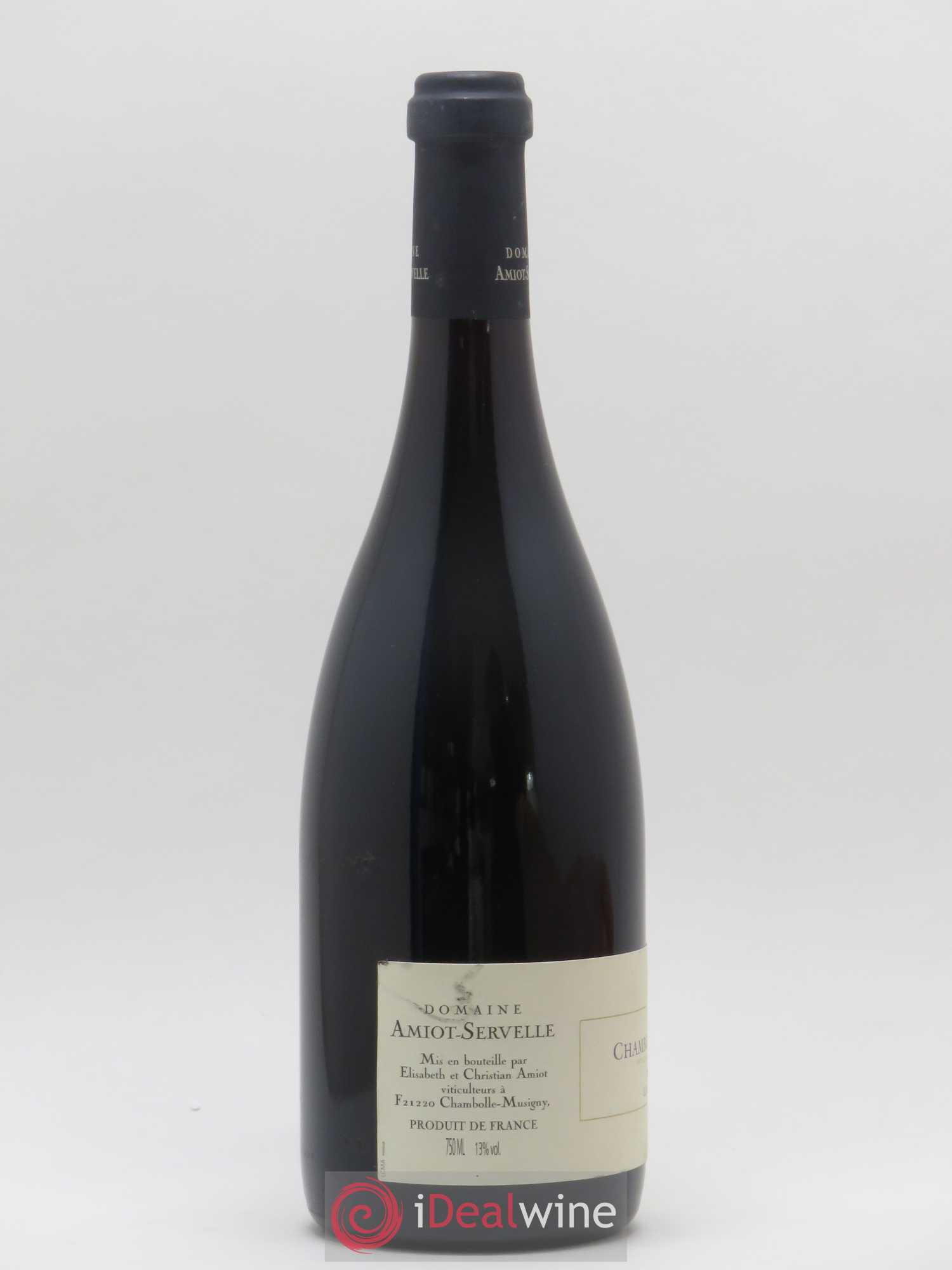Chambolle-Musigny 1er Cru Les Amoureuses Amiot-Servelle 2004 - Lot de 1 bouteille - 1