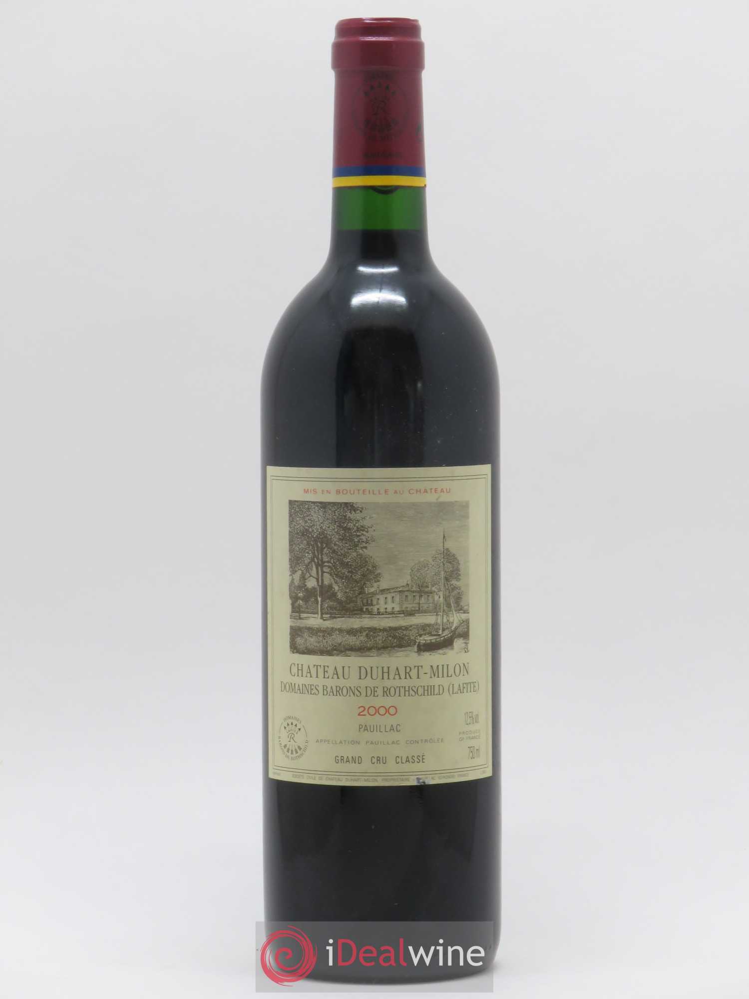 Château Duhart-Milon 4ème Grand Cru Classé 2000 - Lot de 1 bouteille - 0