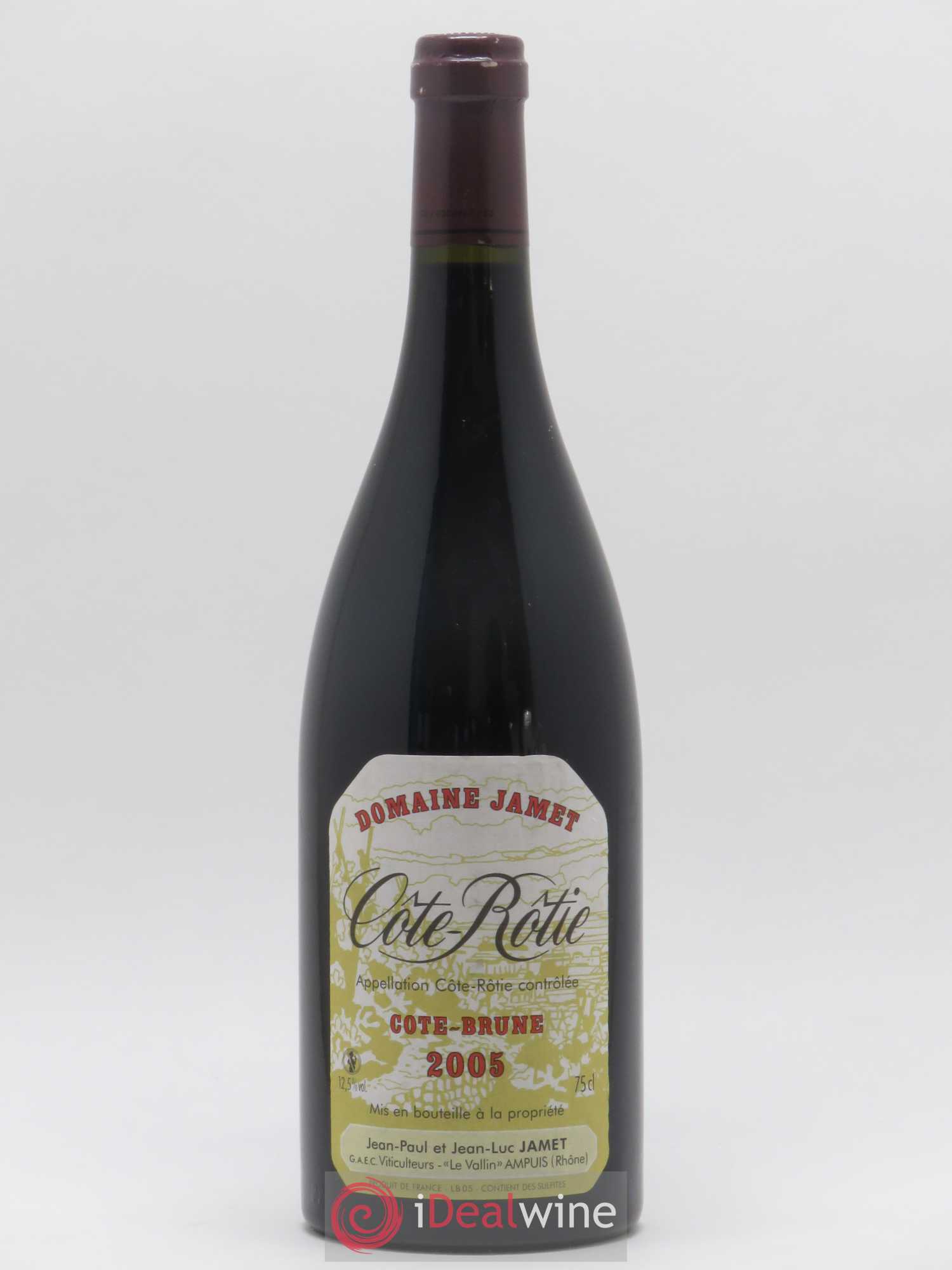 Côte-Rôtie Côte Brune Jamet (Domaine) 2005 - Lot de 1 bouteille - 0