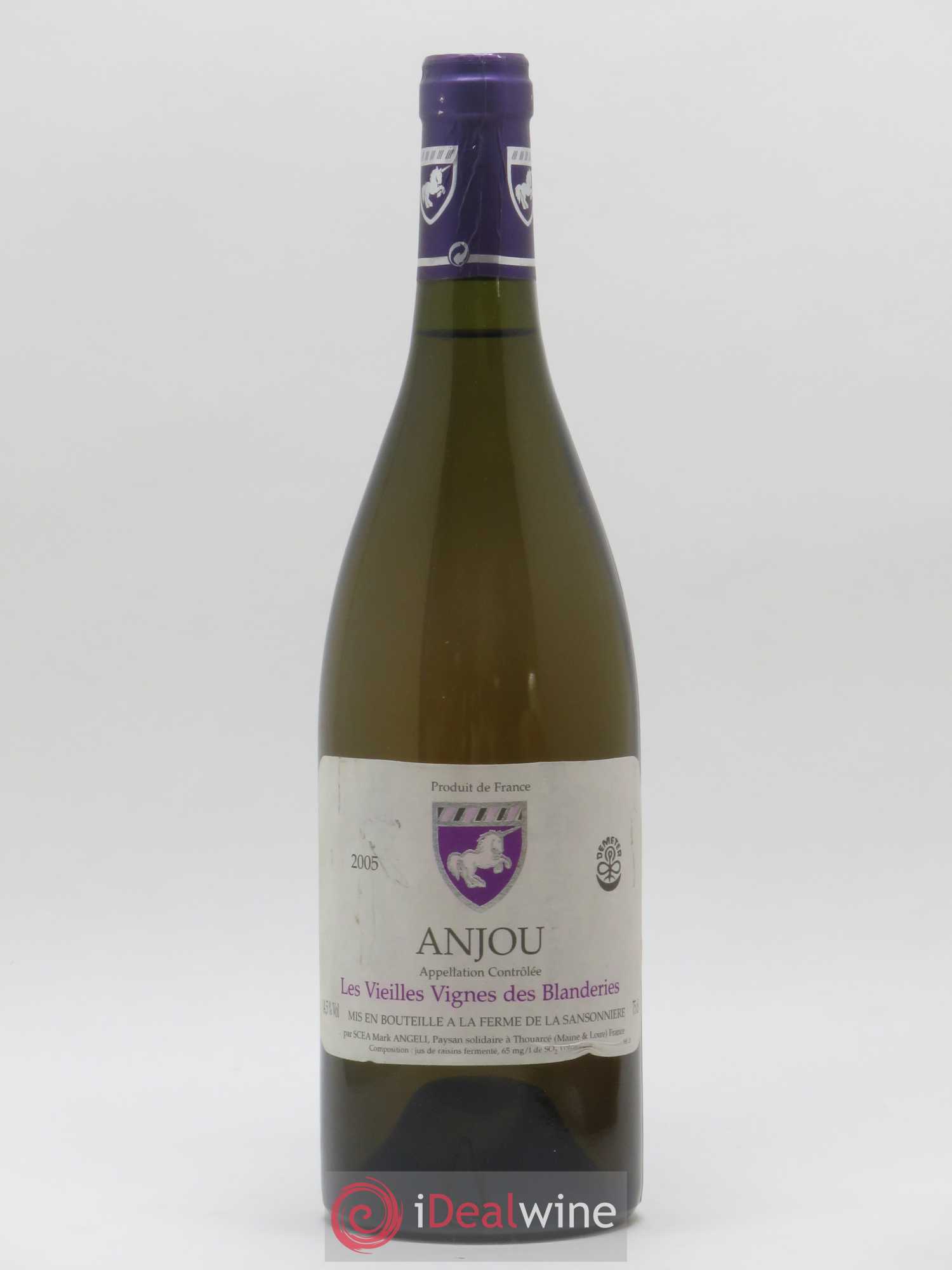 Anjou Les Vieilles Vignes des Blanderies Mark Angeli (Domaine) - Ferme de la Sansonnière 2005 - Lot de 1 bouteille - 0