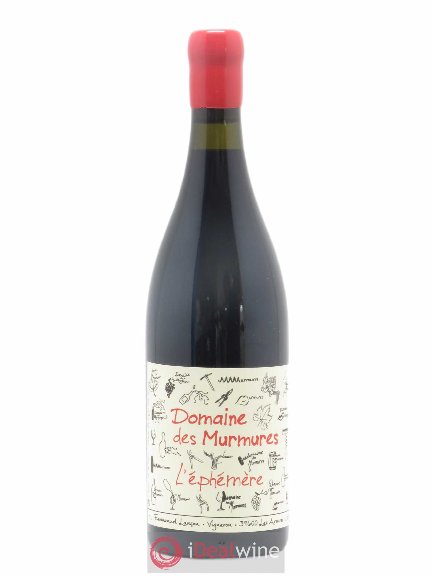 Vin de France Trousseau L'Ephémère Murmures (Domaine des) - Emmanuel Lançon 2017 - Lot de 1 bouteille - 0