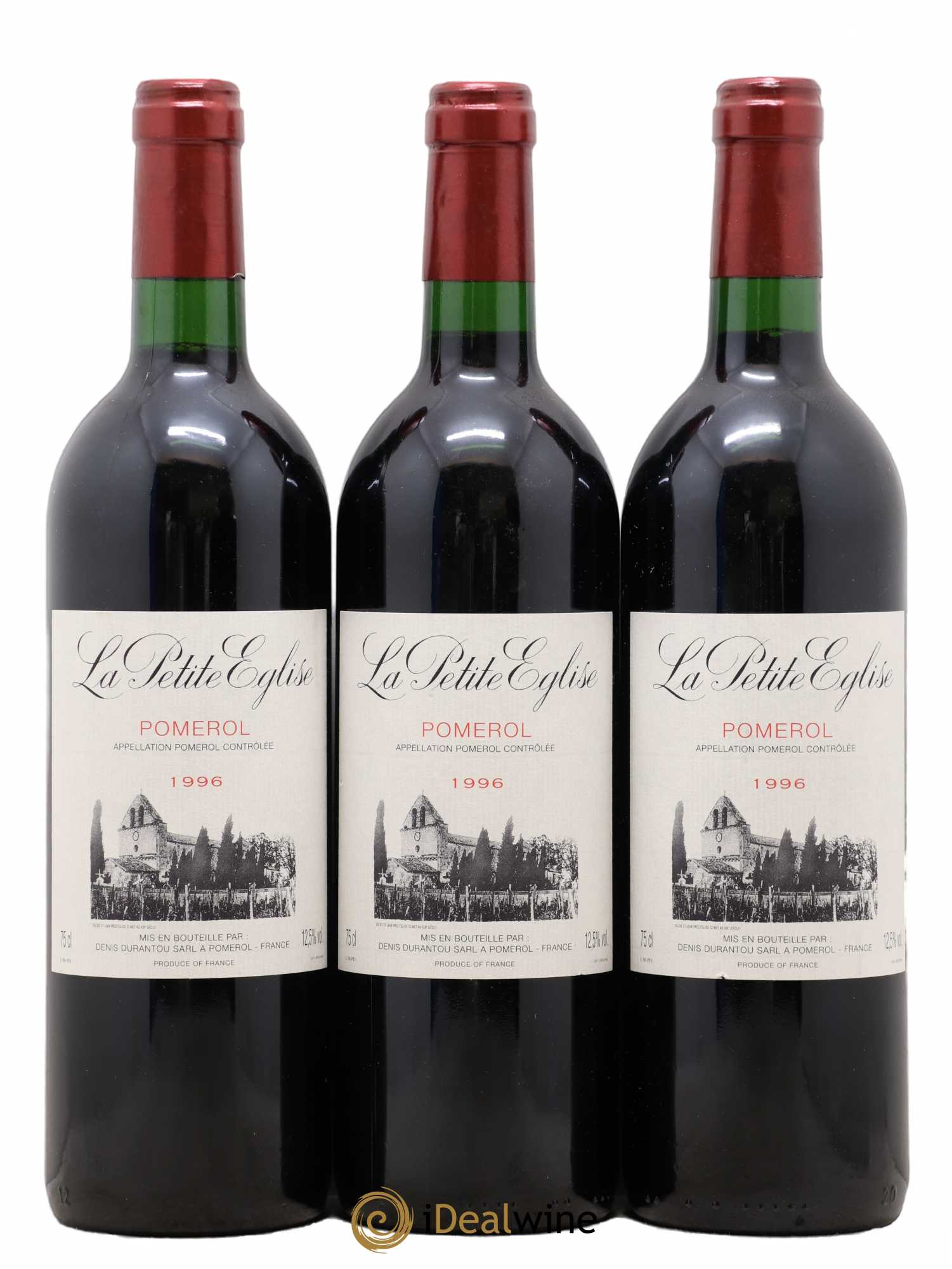 La Petite Eglise 1996 - Lot de 3 bouteilles - 0