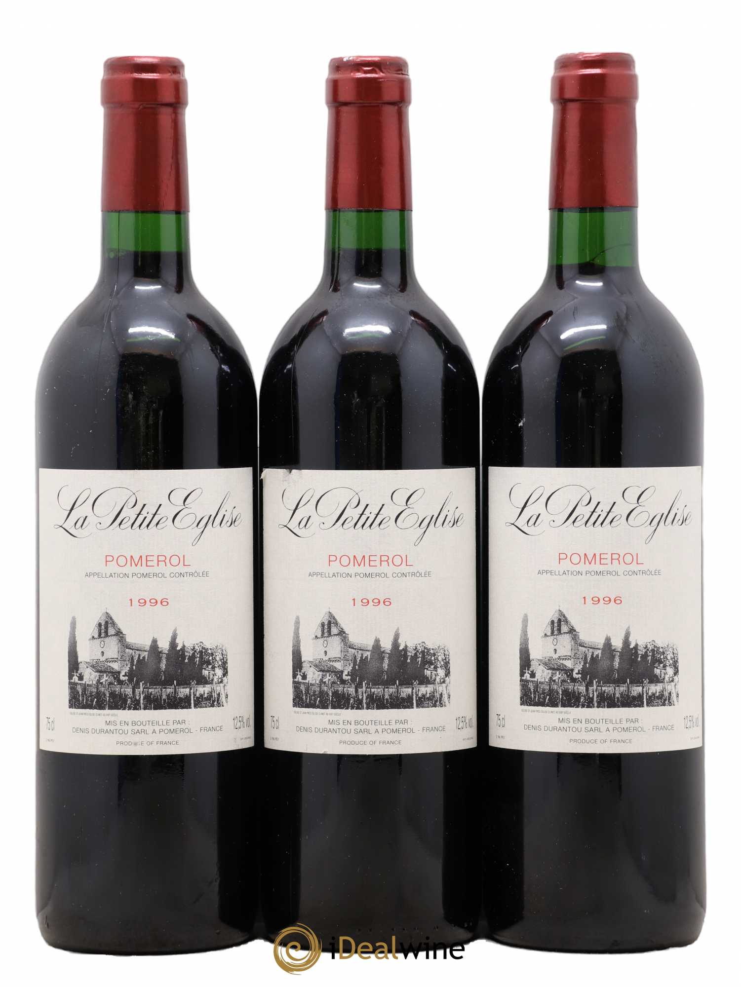 La Petite Eglise 1996 - Lot de 3 bouteilles - 0