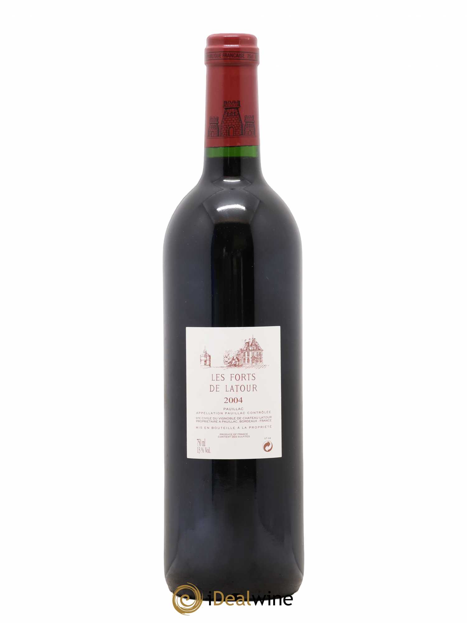 Les Forts de Latour Second Vin 2004 - Lot de 1 bouteille - 1