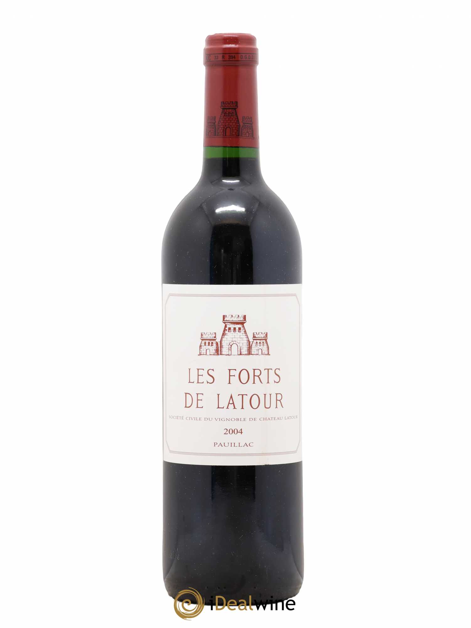 Les Forts de Latour Second Vin 2004 - Lot de 1 bouteille - 0