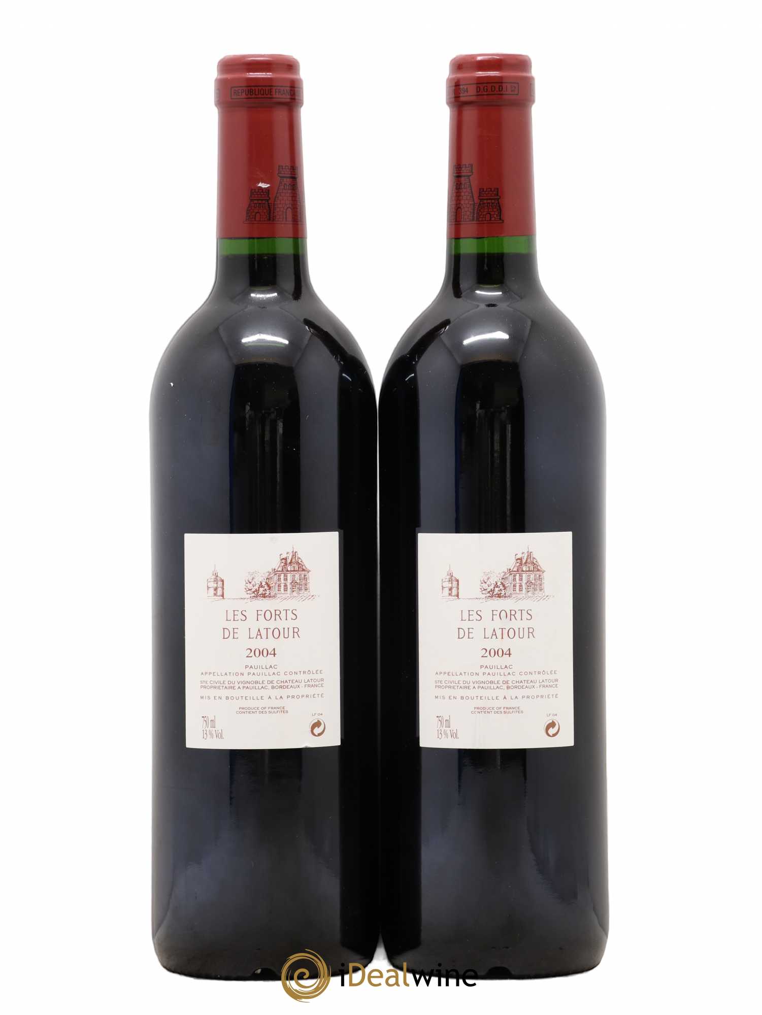 Les Forts de Latour Second Vin 2004 - Lot de 2 bouteilles - 1