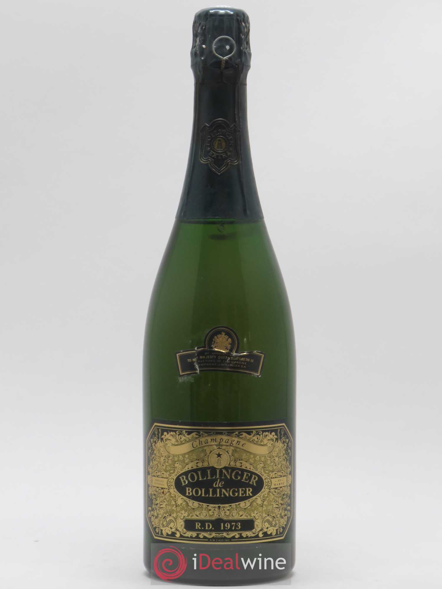 R.D. Extra-Brut Bollinger 1973 - Lot de 1 bouteille - 0