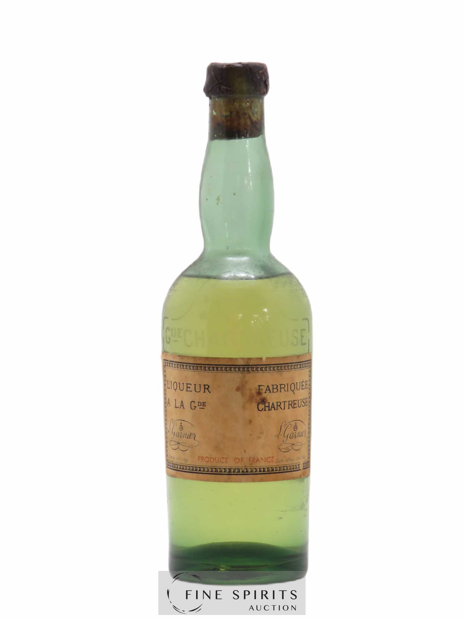 Chartreuse Of. Jaune (1941-1951) (50cl.) - Lot de 1 bouteille - 0
