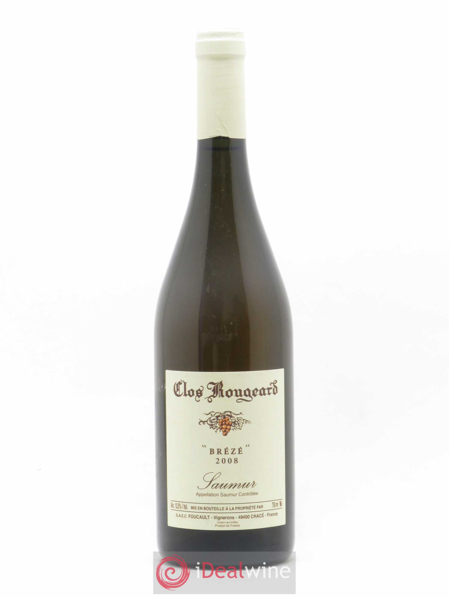 Saumur Brézé Clos Rougeard 2008 - Posten von 1 Flasche - 0