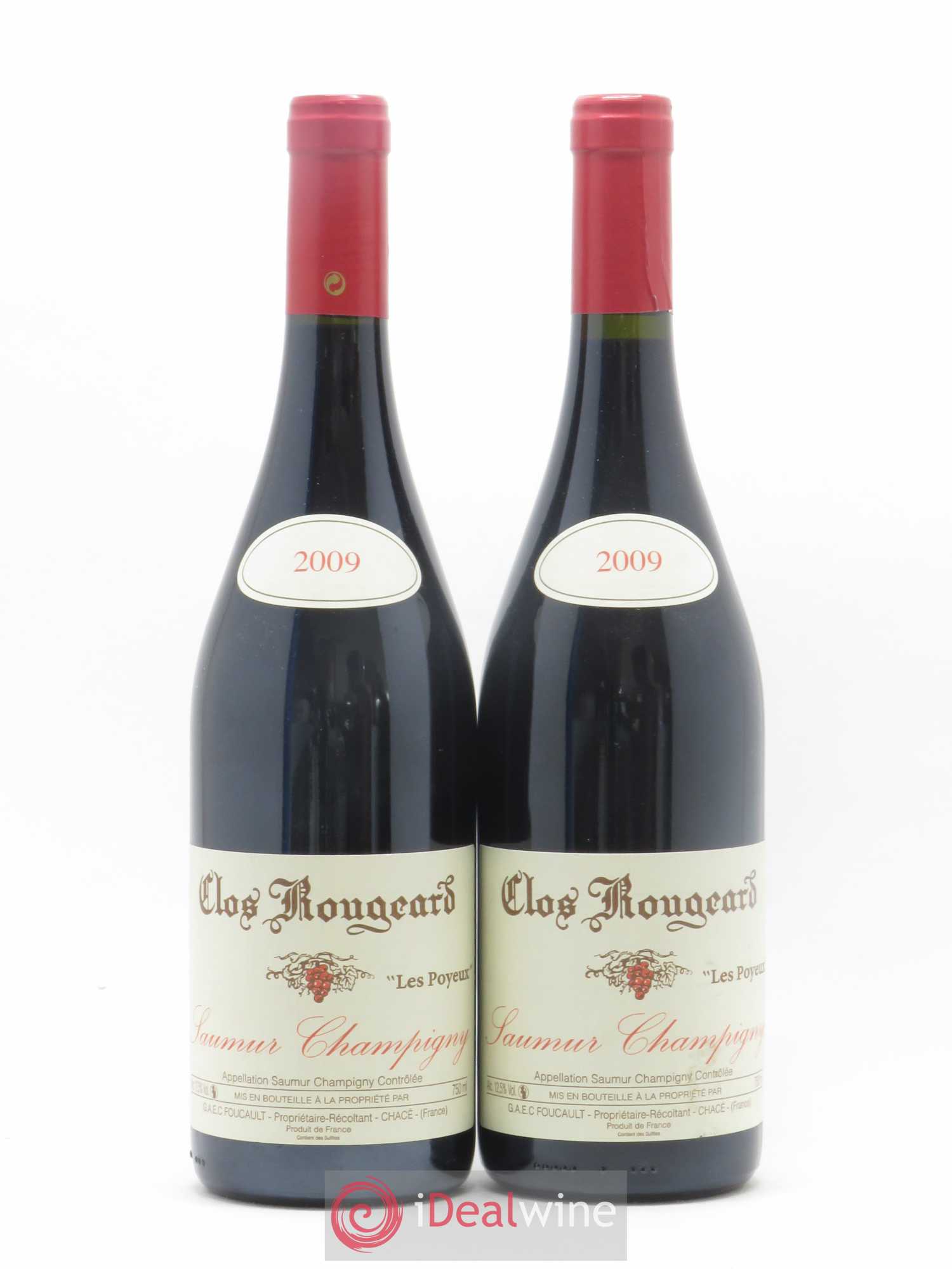 Saumur-Champigny Les Poyeux Clos Rougeard 2009 - Lot de 2 bouteilles - 0