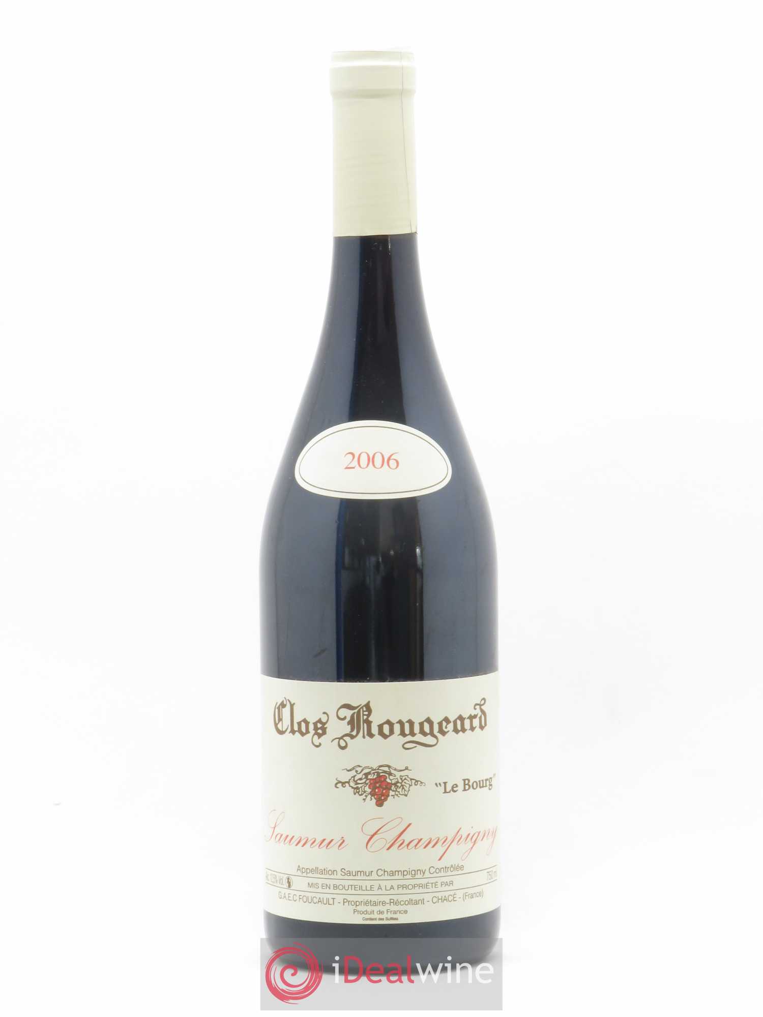 Saumur-Champigny Le Bourg Clos Rougeard 2006 - Lot de 1 bouteille - 0