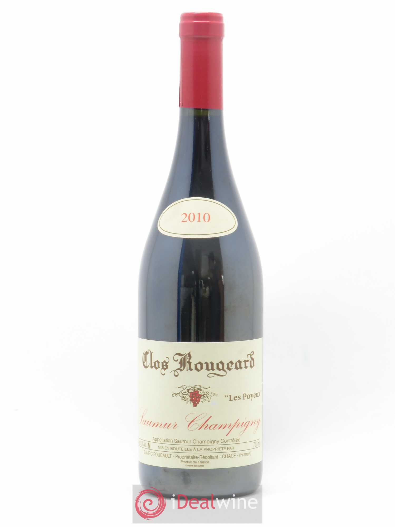 Saumur-Champigny Les Poyeux Clos Rougeard 2010 - Lot de 1 bouteille - 0