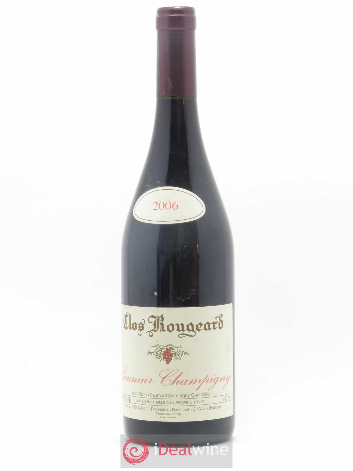 Saumur-Champigny Clos Rougeard 2006 - Lot de 1 bouteille - 0