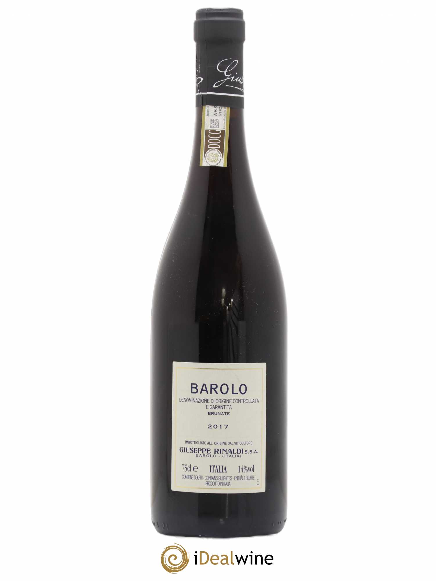 Barolo DOCG Brunate Giuseppe Rinaldi 2017 - Lot de 1 bouteille - 1