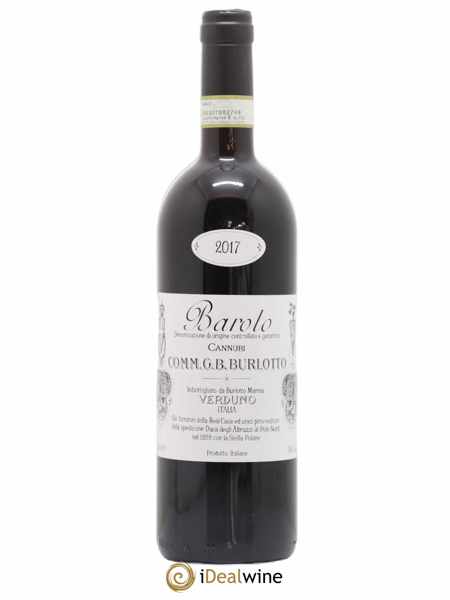 Barolo DOCG Cannubi Comm. Giovan Battista Burlotto 2017 - Lot de 1 bouteille - 0