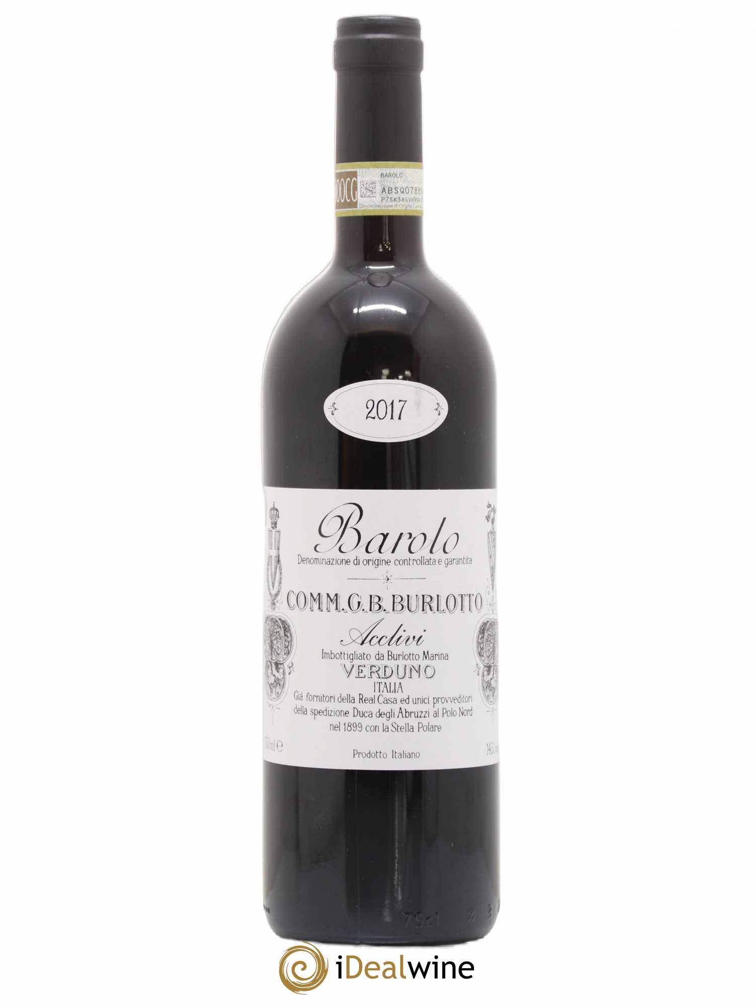 Barolo DOCG Acclivi Comm. Giovan Battista Burlotto 2017 - Lot de 1 bouteille - 0