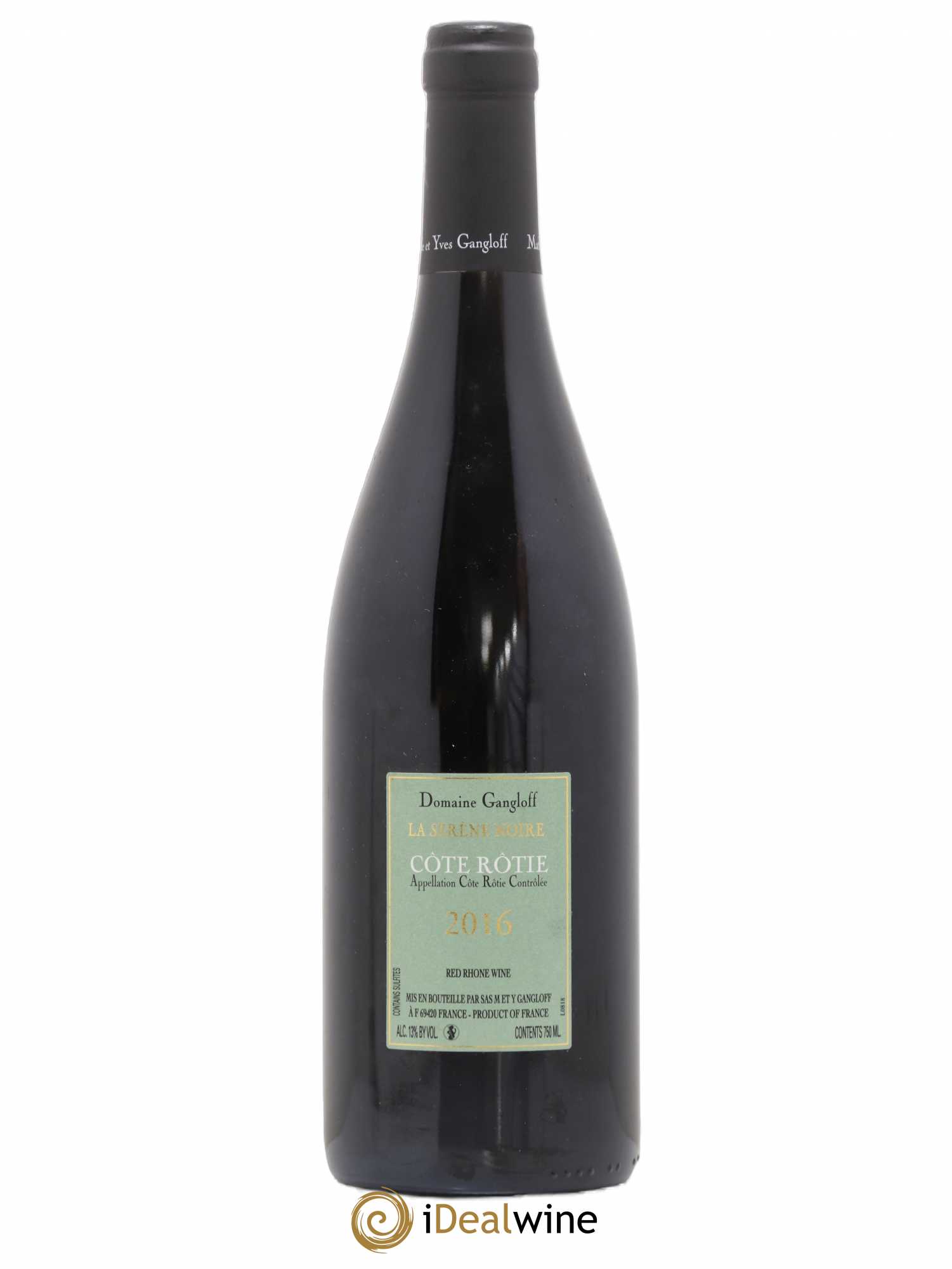 Côte-Rôtie La Sereine Noire Gangloff (Domaine) 2016 - Lot de 1 bouteille - 1