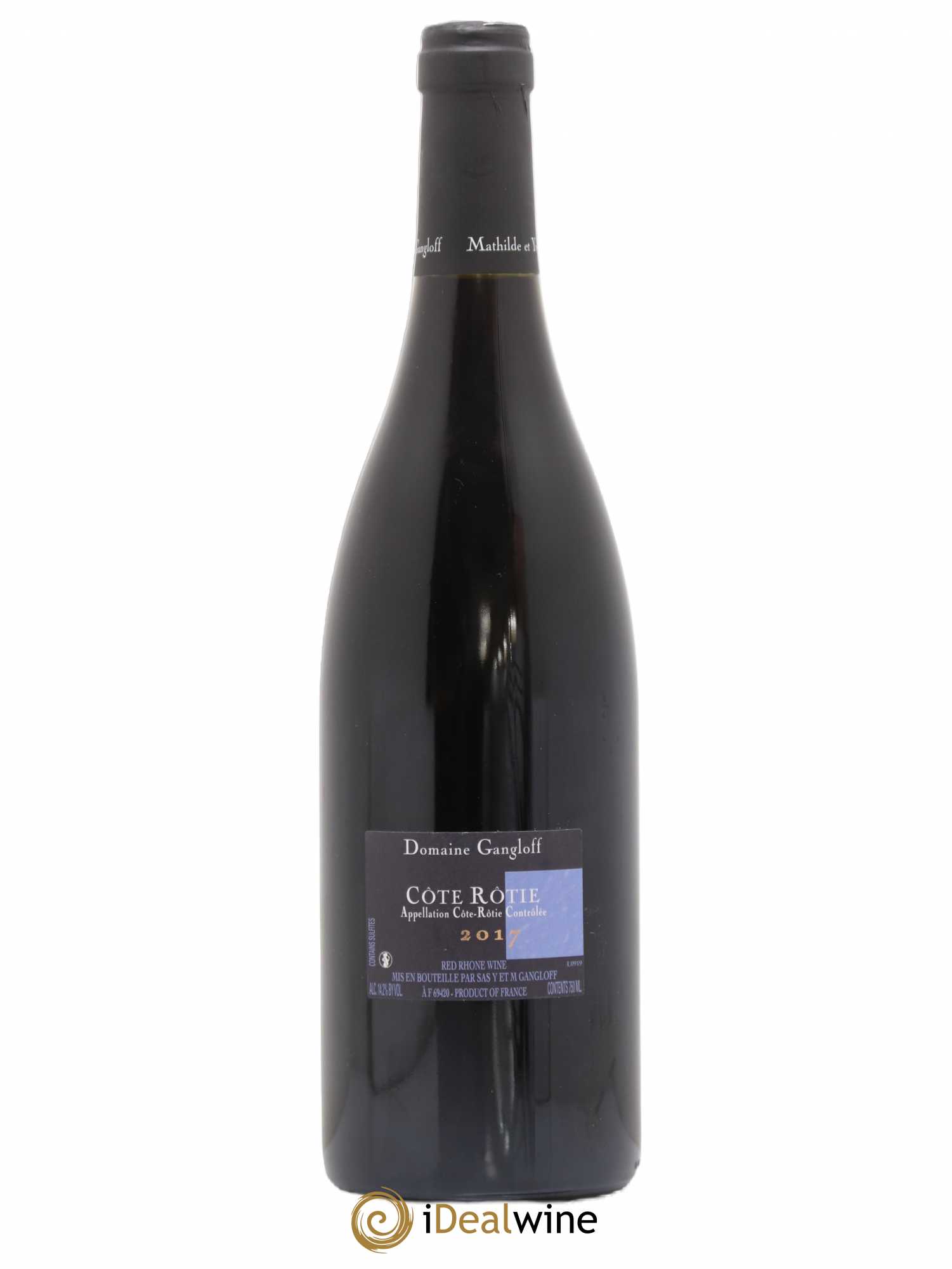 Côte-Rôtie La Barbarine Gangloff (Domaine) 2017 - Lot de 1 bouteille - 1