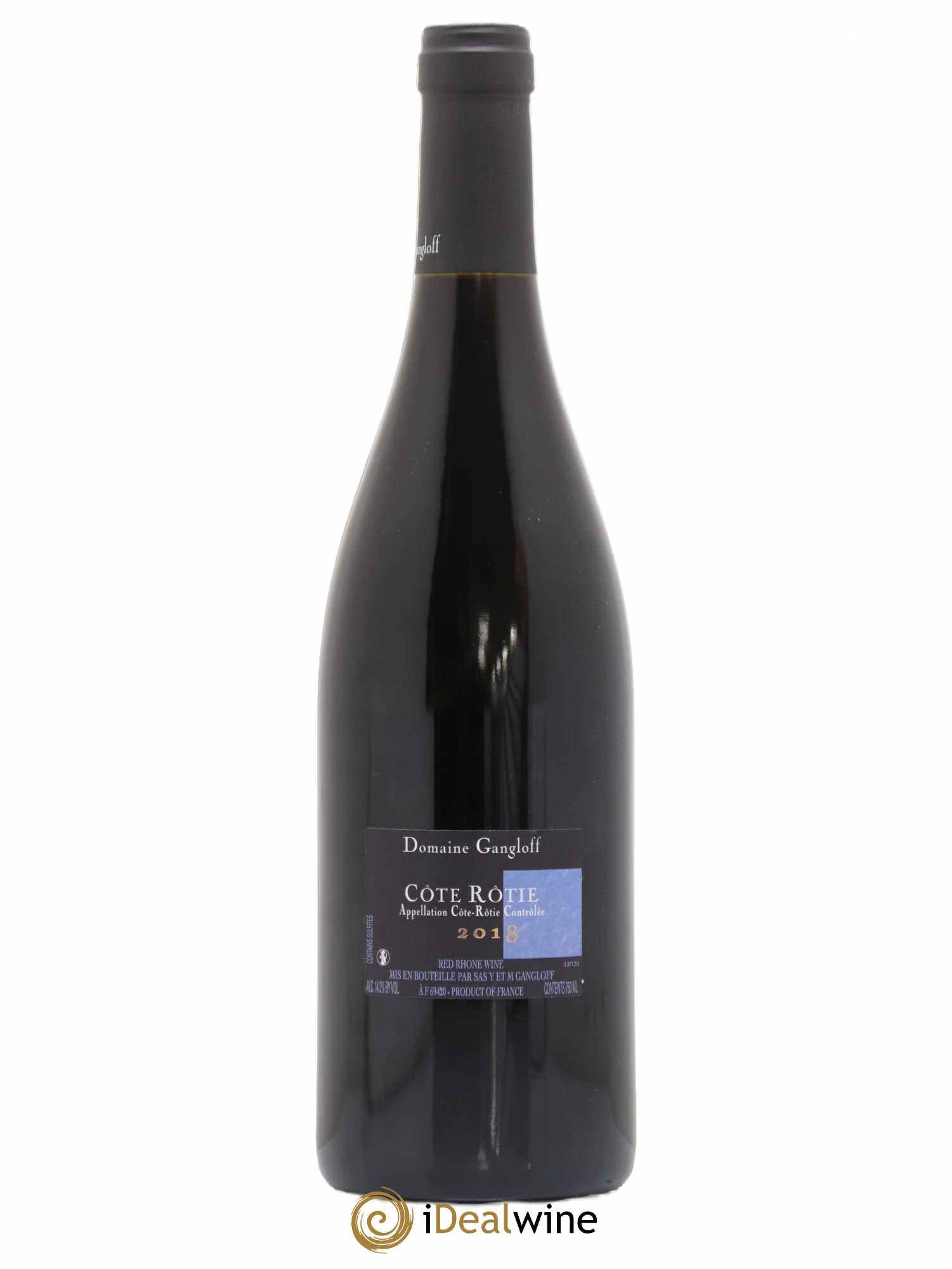 Côte-Rôtie La Barbarine Gangloff (Domaine) 2018 - Lot de 1 bouteille - 1