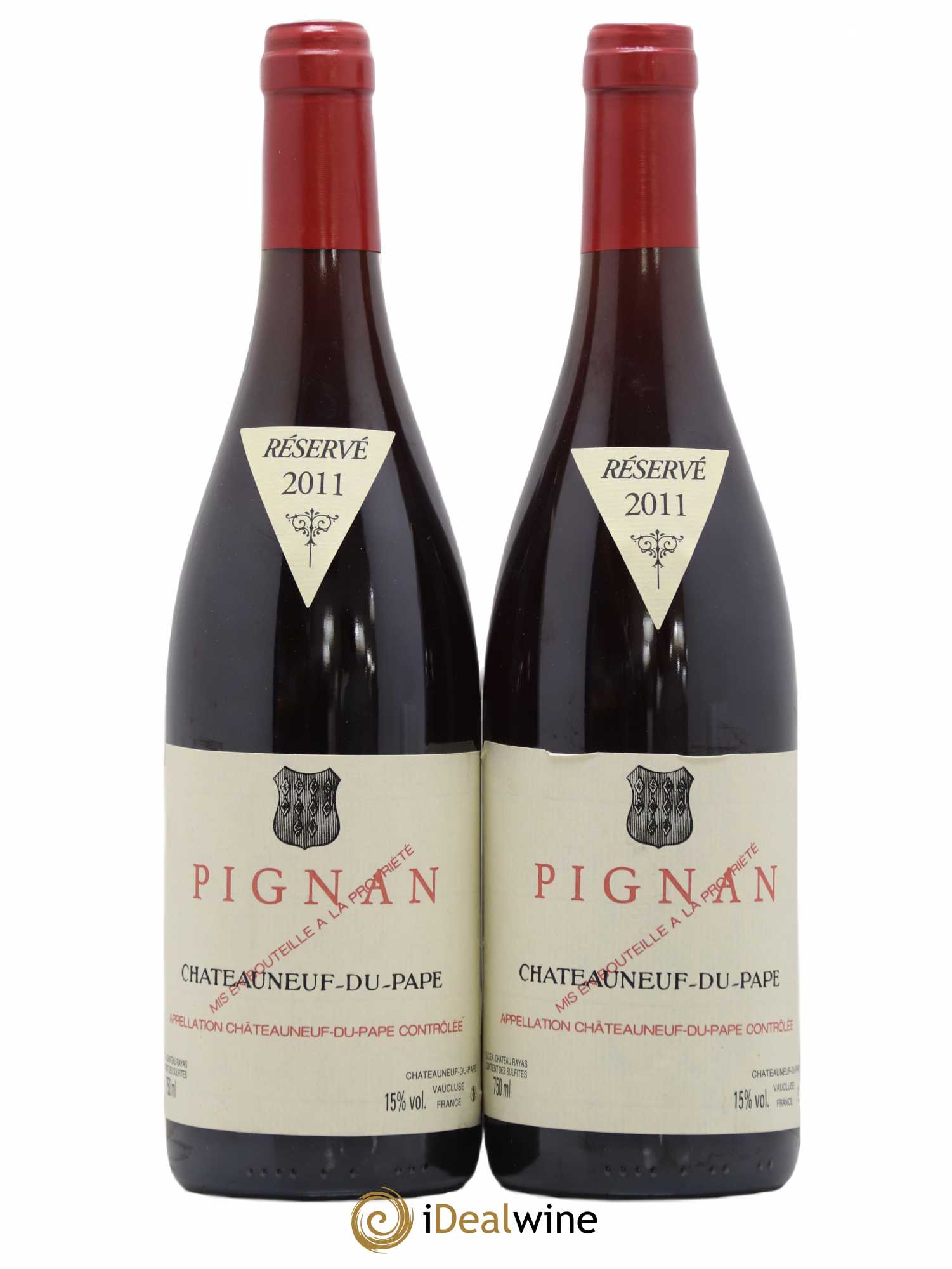 Châteauneuf-du-Pape Pignan Emmanuel Reynaud 2011 - Lot de 2 bouteilles - 0