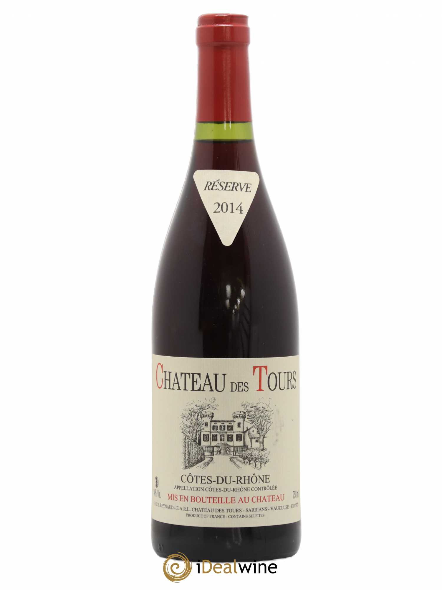 Côtes-du-Rhône Château des Tours Emmanuel Reynaud 2014 - Lot de 1 bouteille - 0