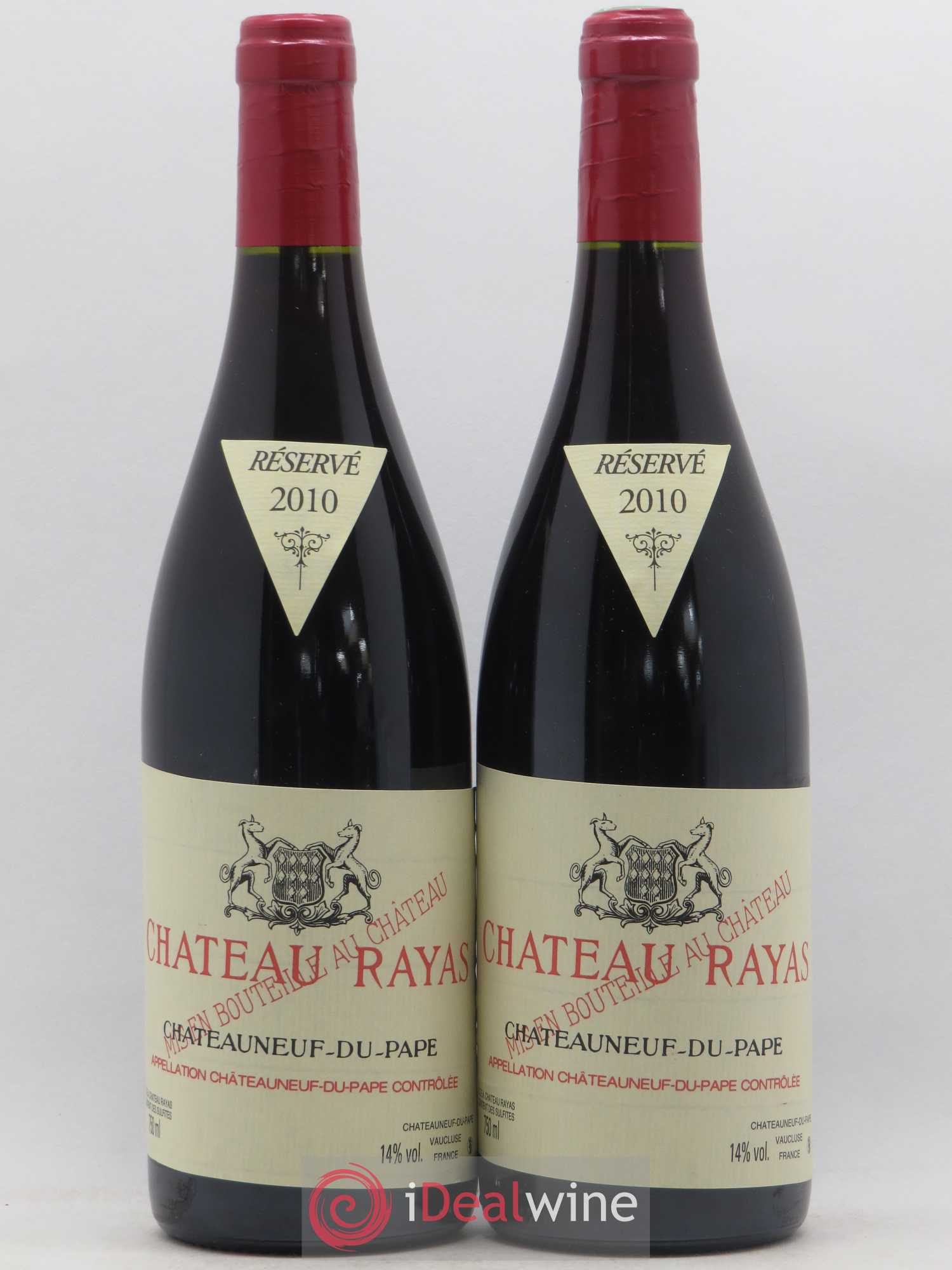 Châteauneuf-du-Pape Château Rayas Emmanuel Reynaud 2010 - Lot de 2 bouteilles - 0