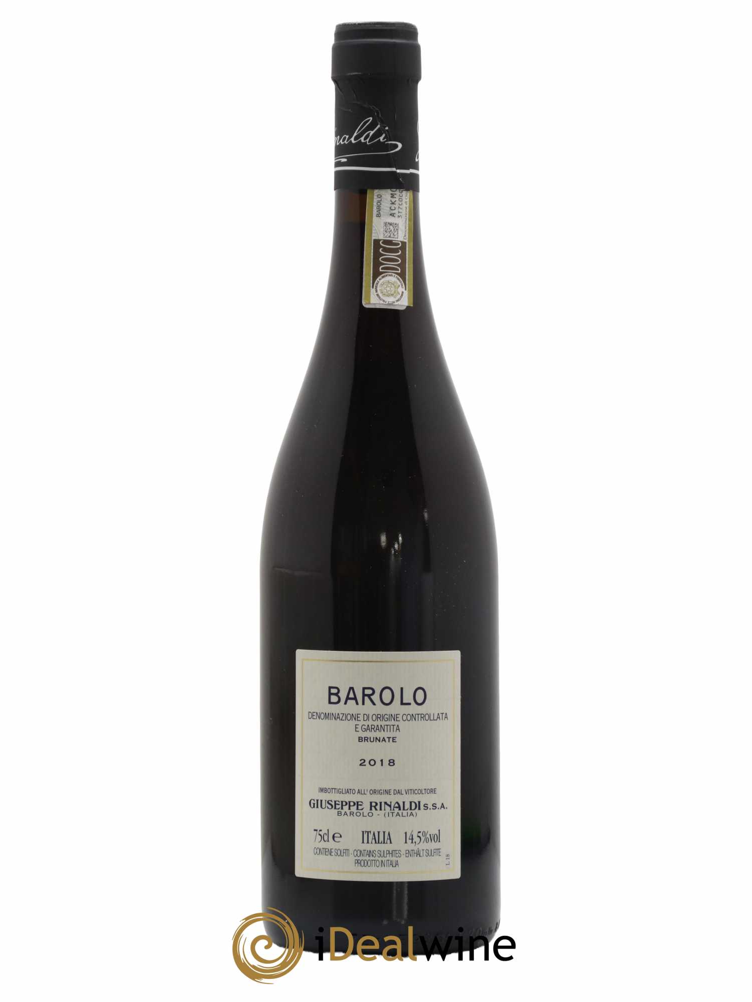 Barolo DOCG Brunate Giuseppe Rinaldi 2018 - Lot of 1 bottle - 1