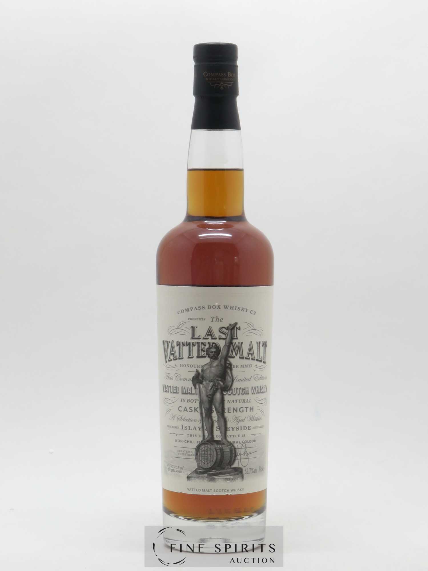 The Last Vatted Malt Compass Box bottled 2011 Limited Edition of 1323 bottles - Lot de 1 bouteille - 1
