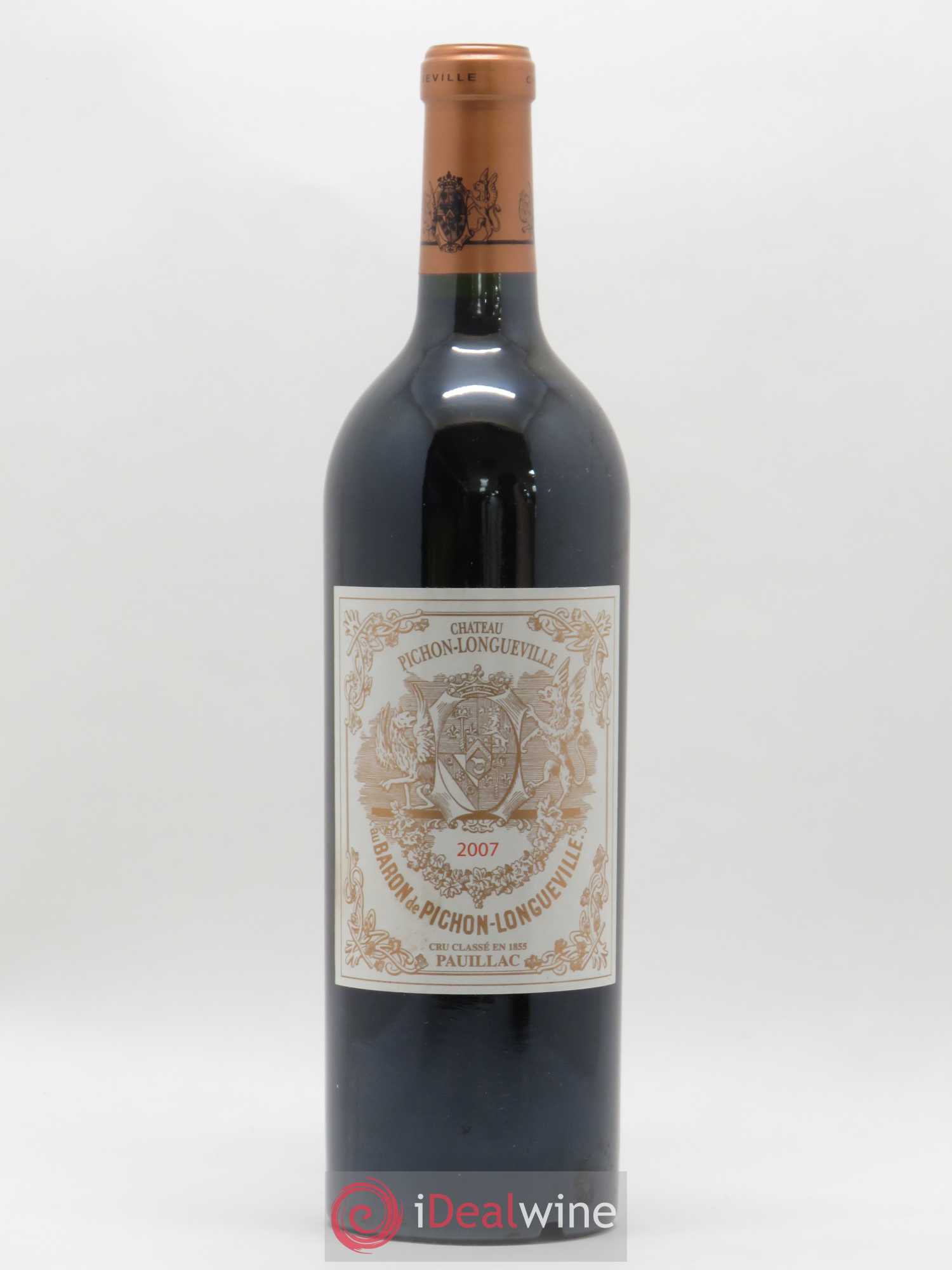 Pichon Longueville Baron 2ème Grand Cru Classé 2007 - Lot de 1 bouteille - 0