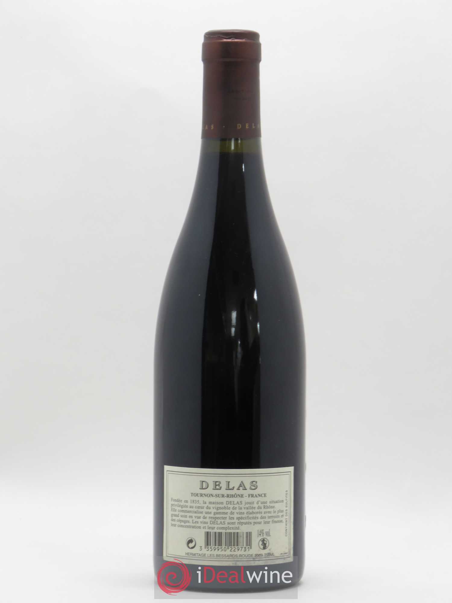 Hermitage Les Bessards Delas Frères 2009 - Lot de 1 bouteille - 1