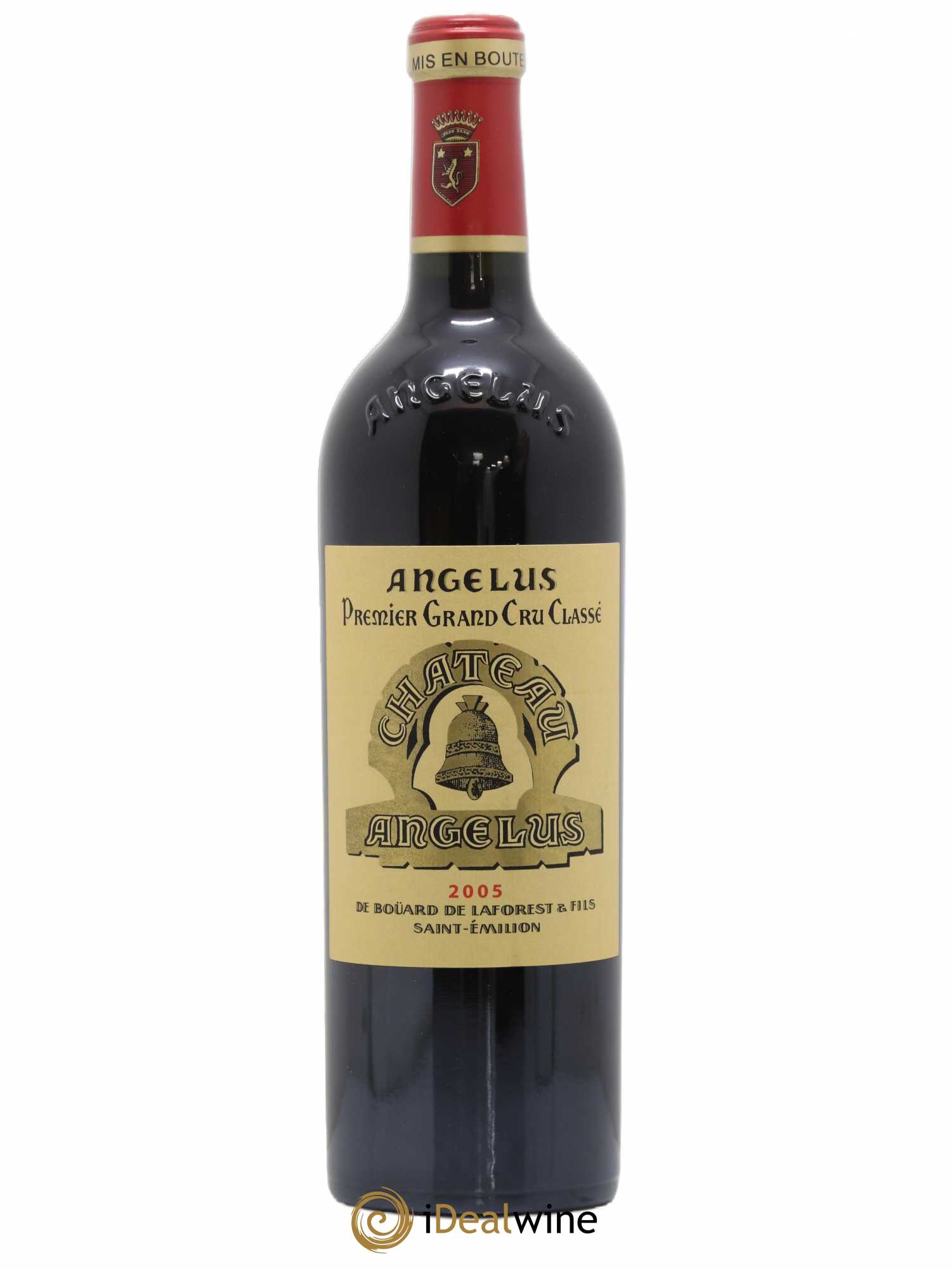 Château Angélus 1er Grand Cru Classé A 2005 - Lot de 1 bouteille - 0