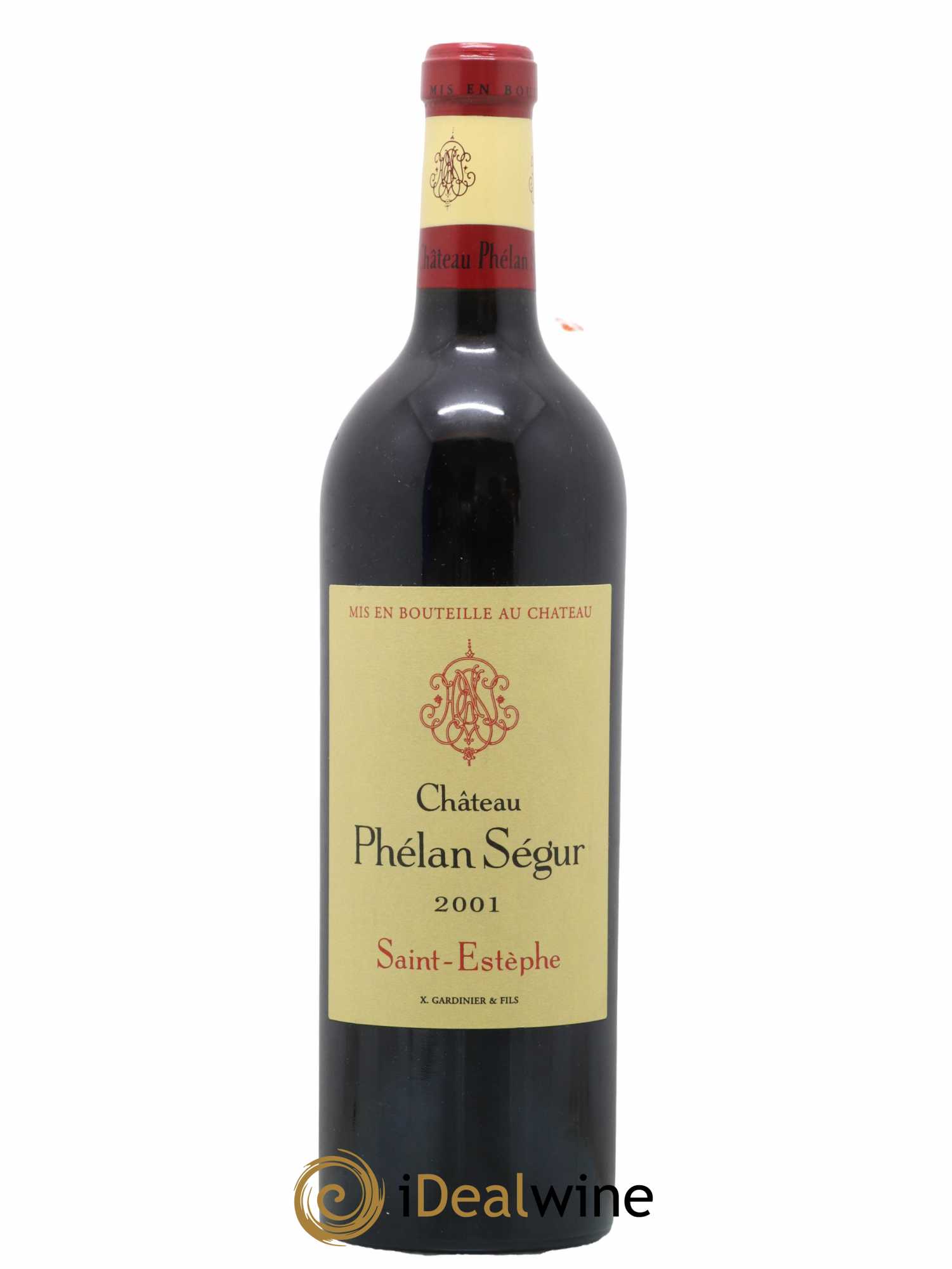 Château Phélan Ségur 2001 - Lot de 1 bouteille - 0
