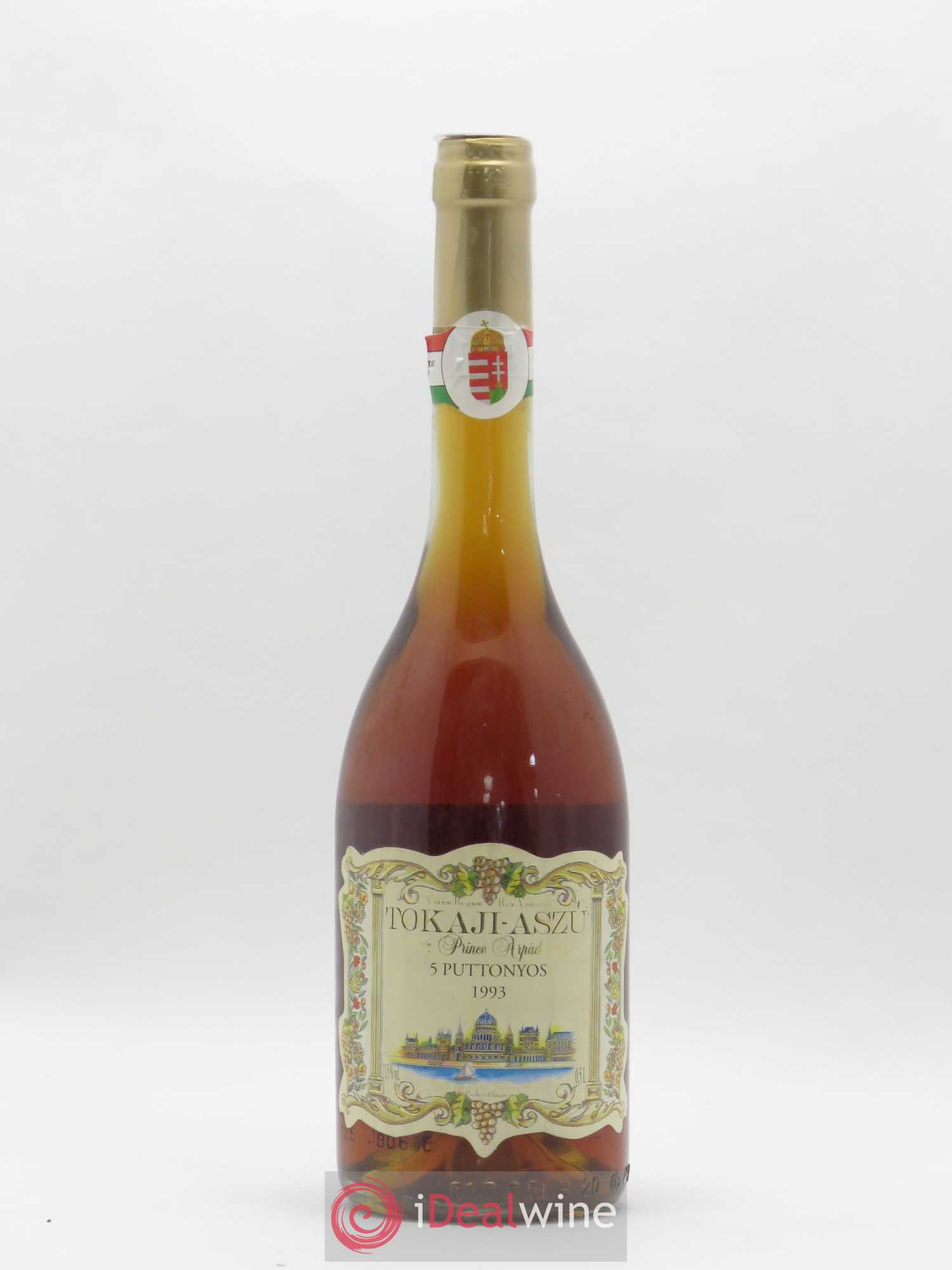 Tokaji Aszu 5 Puttonyos Prince Arpad 1993 - Posten von 1 Flasche - 0
