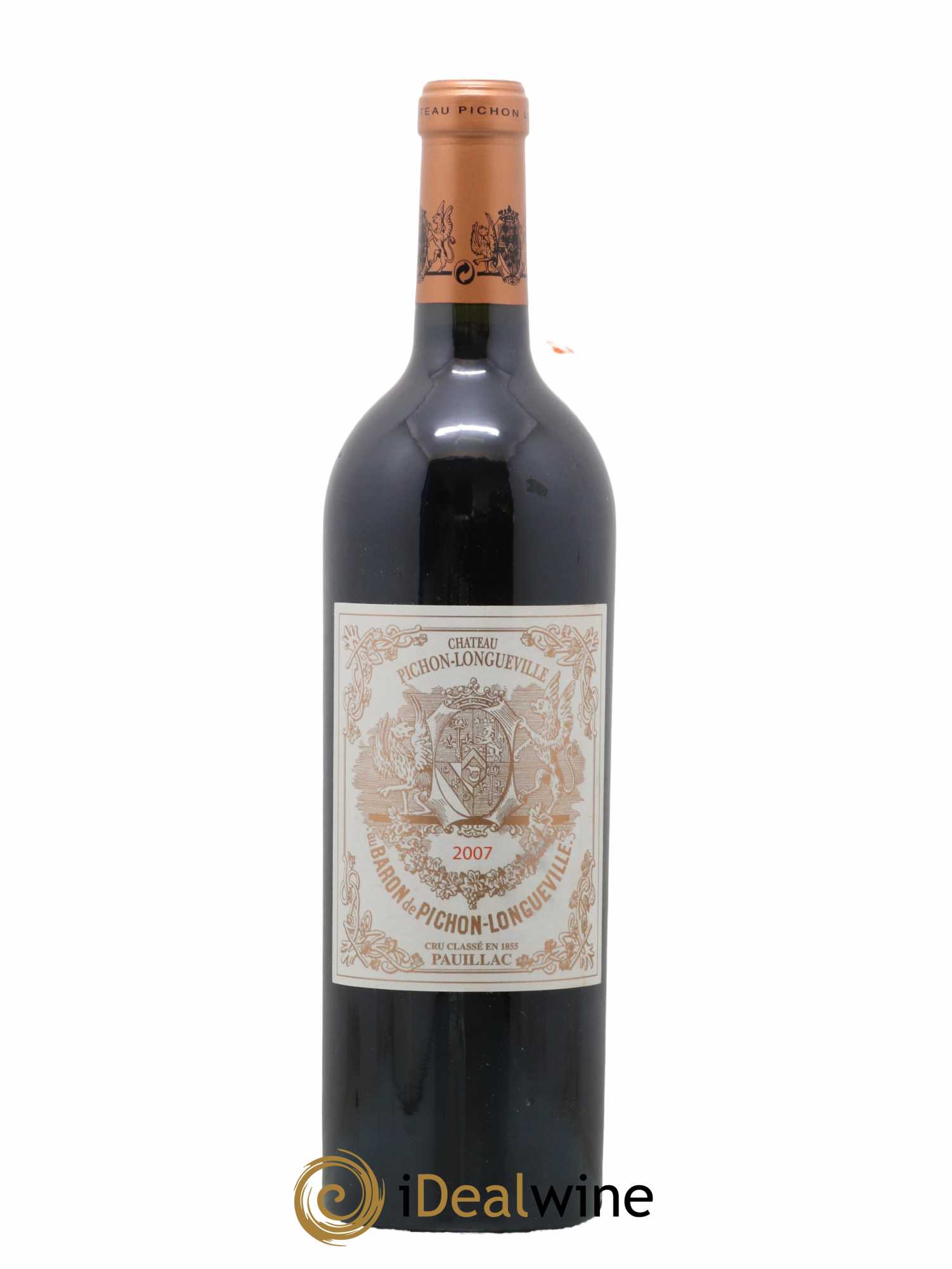 Pichon Longueville Baron 2ème Grand Cru Classé 2007 - Lot of 1 bottle - 0