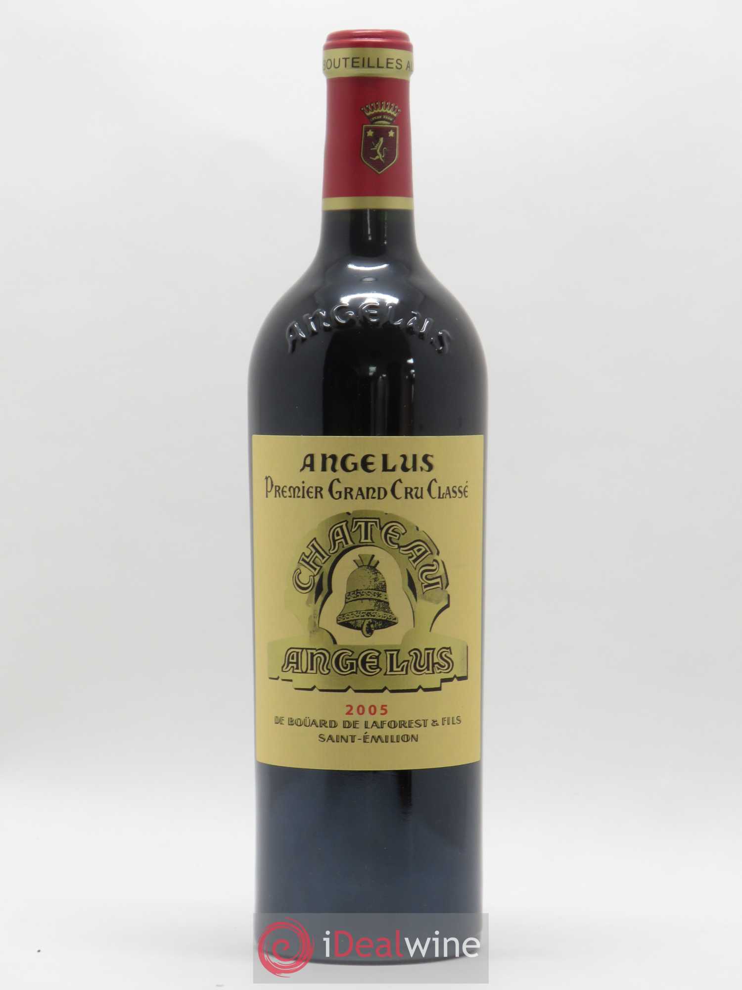 Château Angélus 1er Grand Cru Classé A 2005 - Lot de 1 bouteille - 0