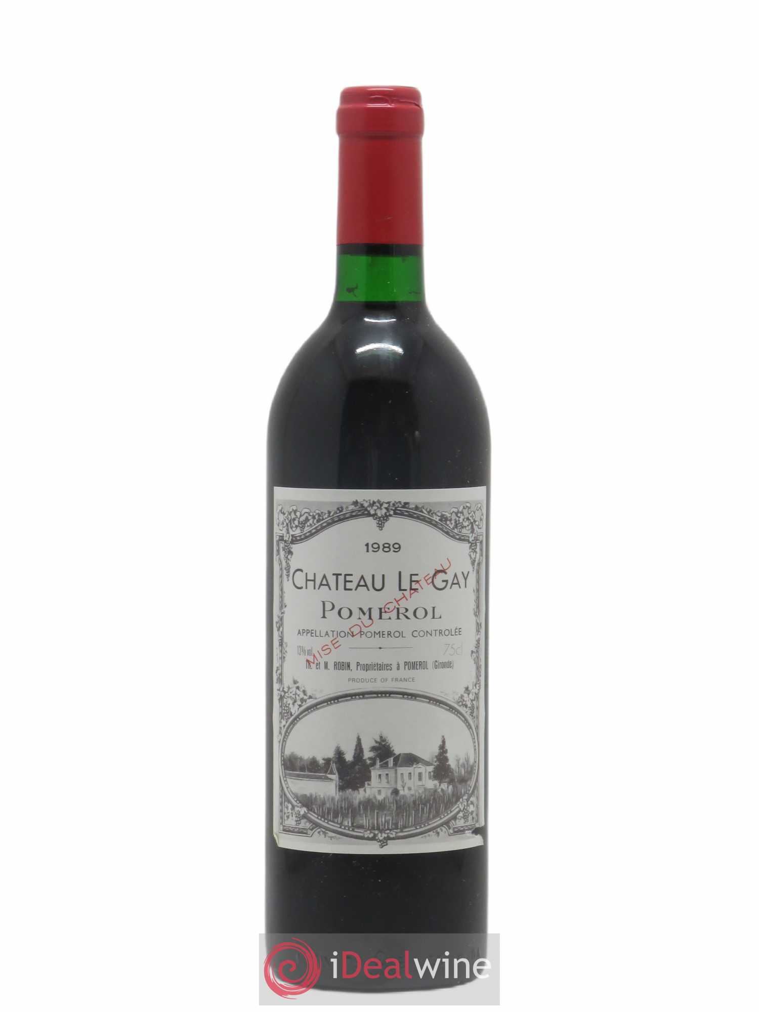 Château Le Gay 1989 - Lot de 1 bouteille - 0